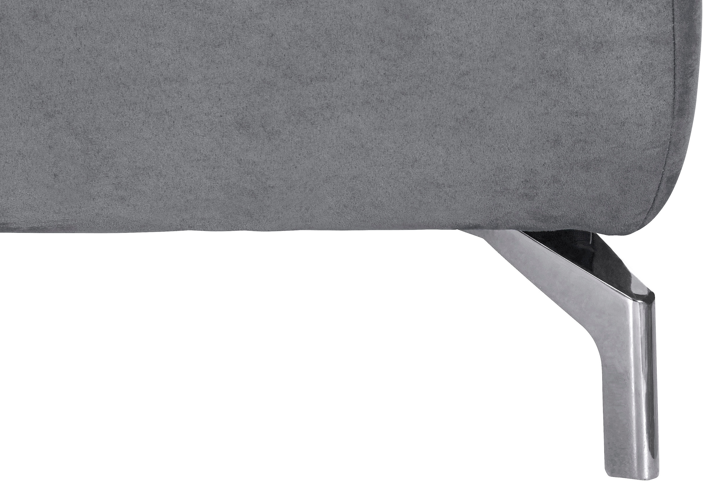 sit&more Wohnlandschaft »Gizeh U-Form«, 15 cm Fußhöhe, inklusive Sitztiefenverstellung und Kopfteilverstellung