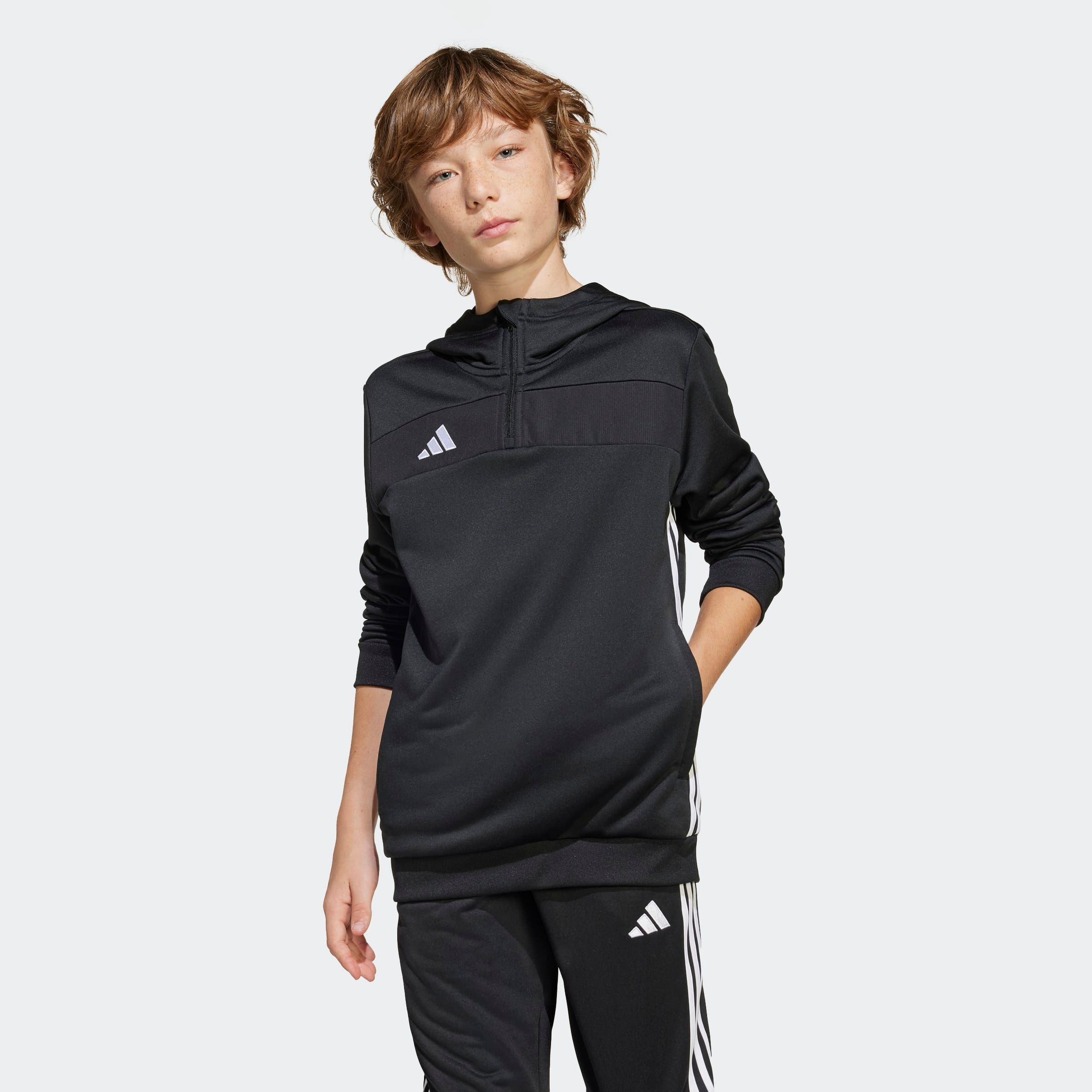 adidas Performance Kapuzensweatshirt "TIRO 25 ESSENTIALS KIDS SWEAT HOODIE"