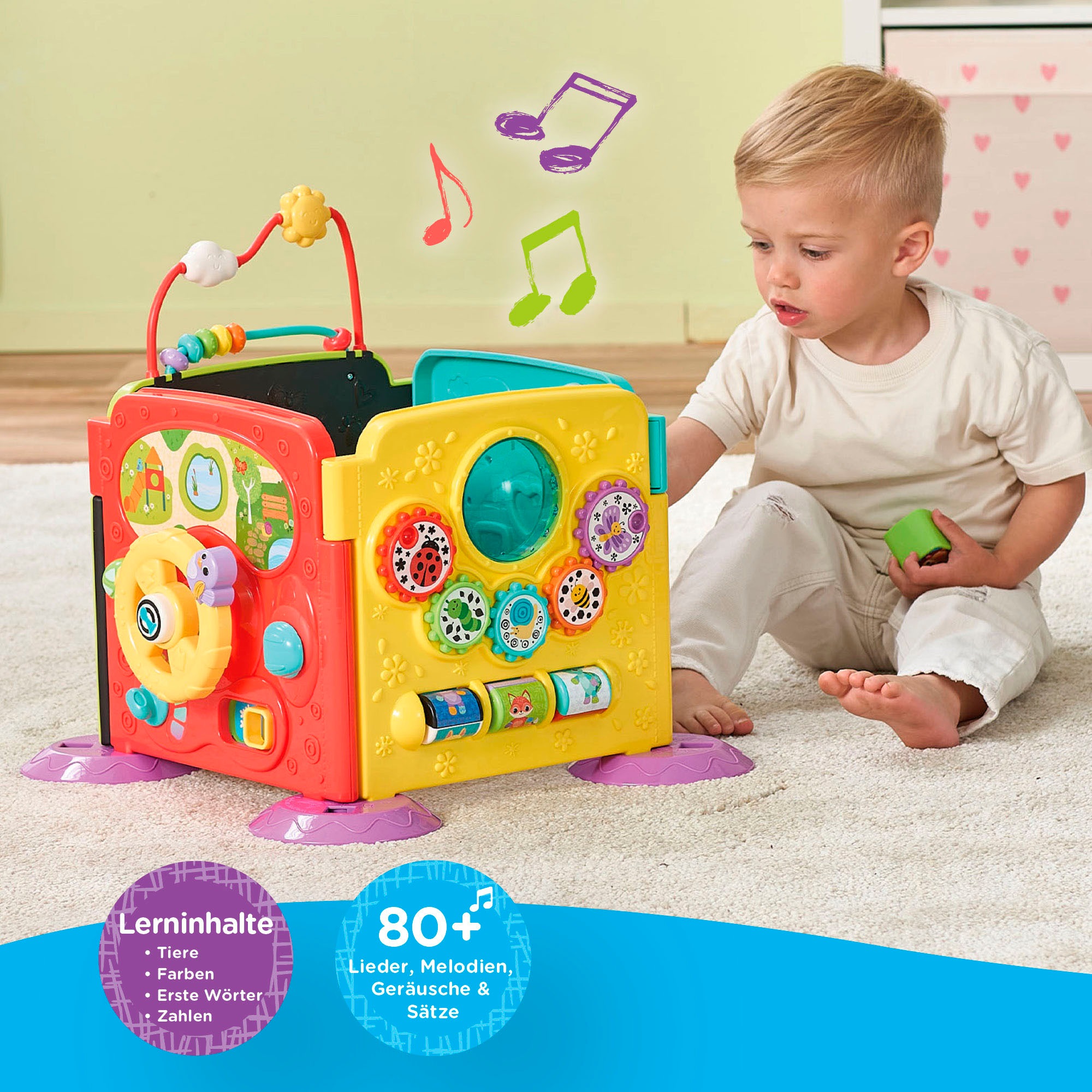 Vtech® Lernspielzeug »Babys 3-in-1 Spielwelt« mit Licht und Sound
