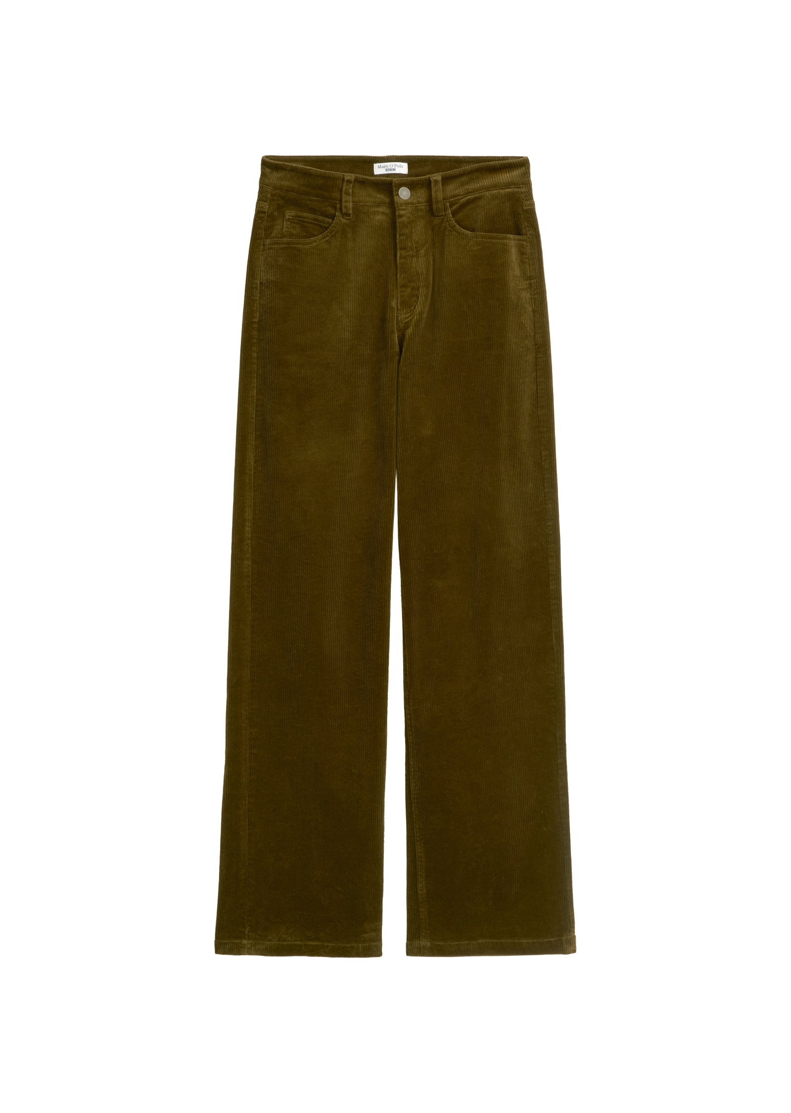 Marc O'Polo DENIM Cordhose »Tomma Wide«  mit Rippstruktur, aus Bio-Baumwoll-Mix, weites, gerades Bein
