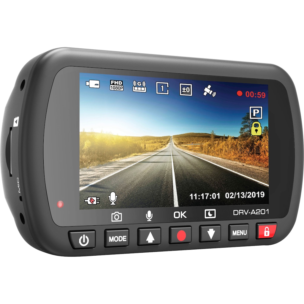 Kenwood Dashcam »DRV-A201«, Full HD