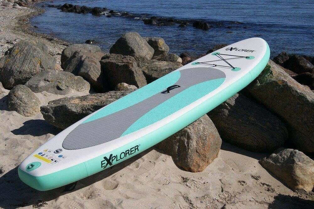 EXPLORER SUP-Board »Explorer SUP 300«, (Set, 6 tlg., mit Paddel, Pumpe und Transportrucksack)