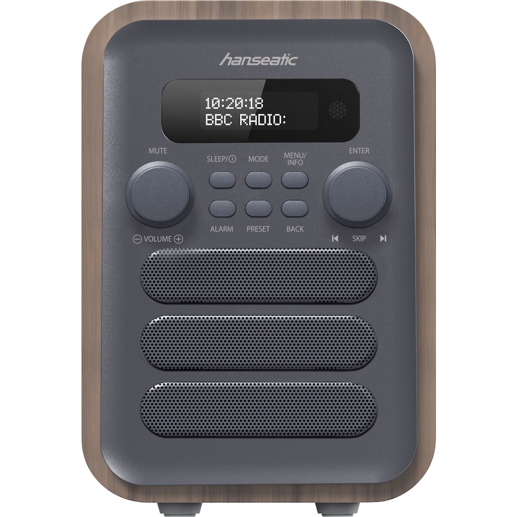 Hanseatic Digitalradio (DAB+) »HRA-23«, (Bluetooth 3,5 W)