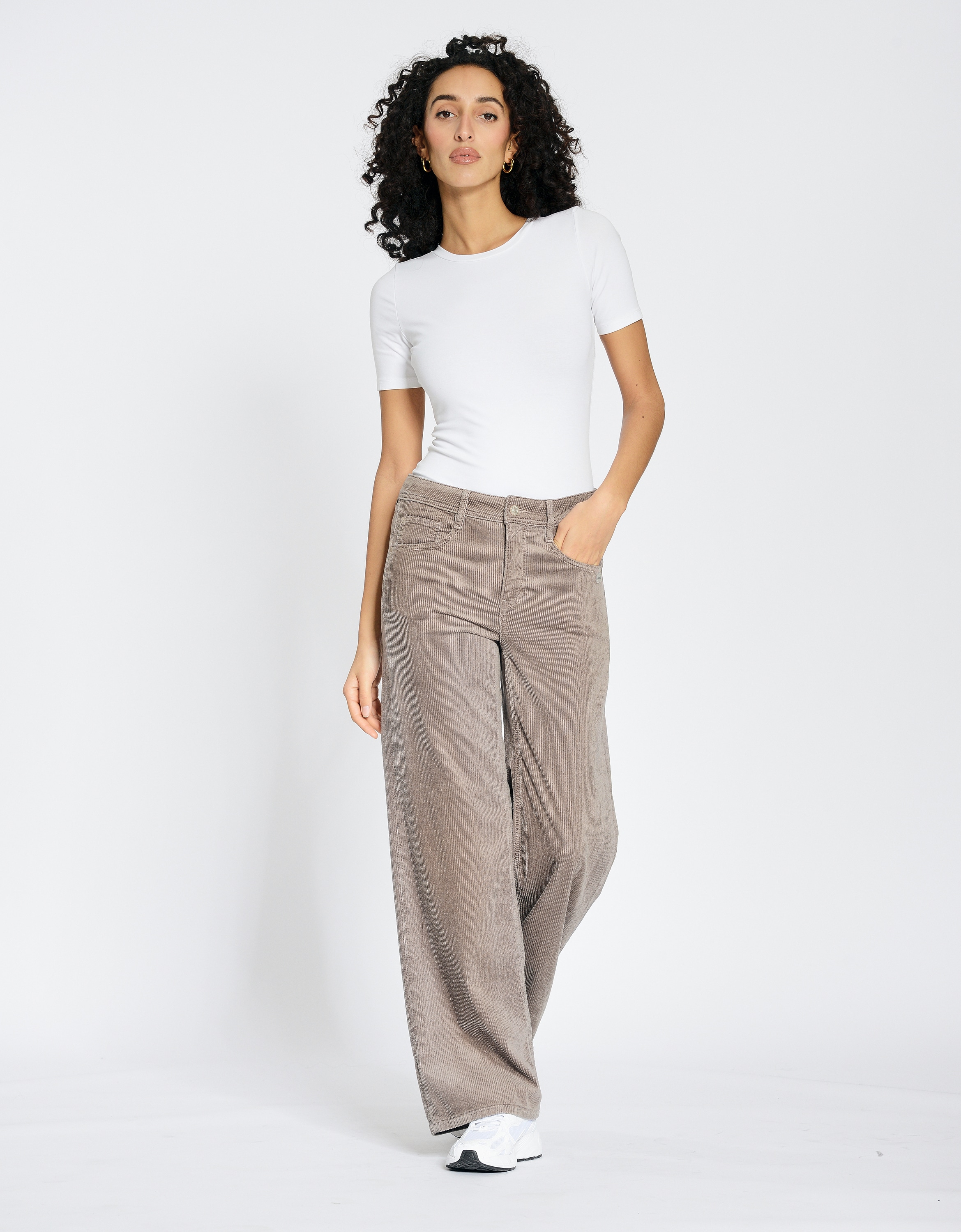 GANG Stoffhose »GANG Hosen Wide Fit 94AMELIE WIDE«
