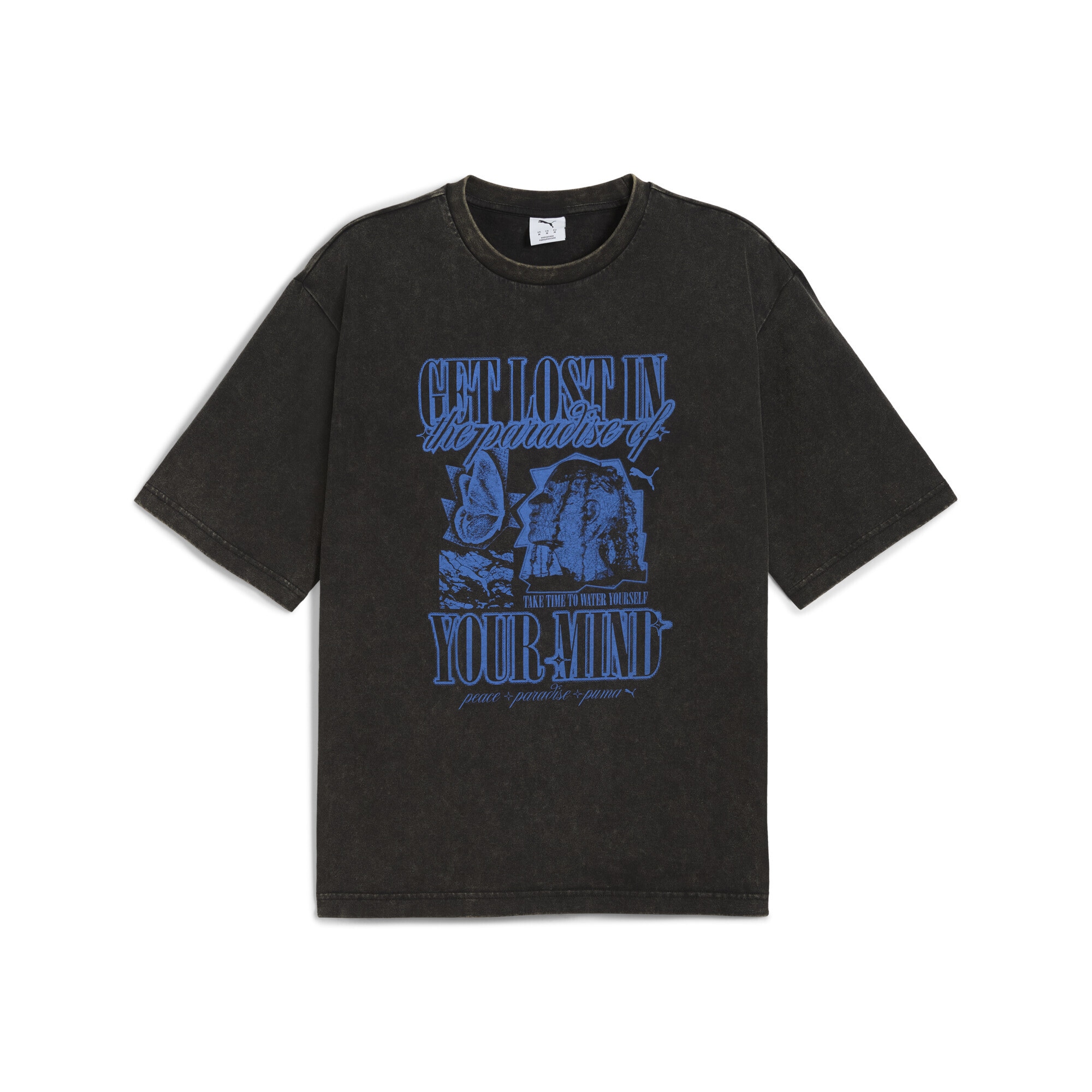 PUMA T-Shirt "Graphic Paradise Mindset Washed Boxy T-Shirt Herren" günstig online kaufen
