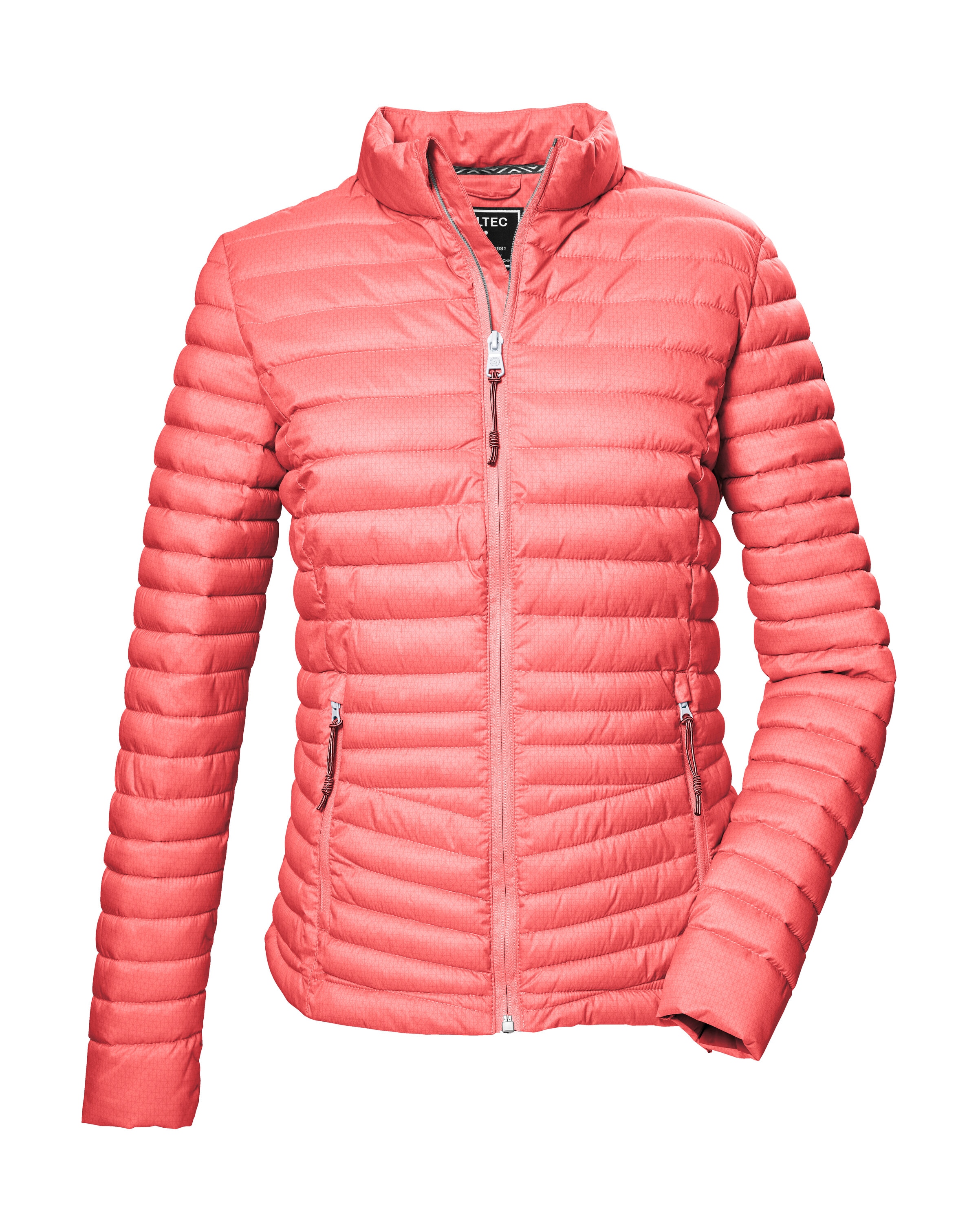 Steppjacke KILLTEC "KOS 58 WMN QLTD JCKT", Damen, Gr. 44, pink, Obermaterial: 100% Polyester;Futter: 100% Polyester;Füllung: 100% Polyester, Jacken Steppjacke, Damen Steppjacke: wind-und wasserabweisend, atmungsaktiv