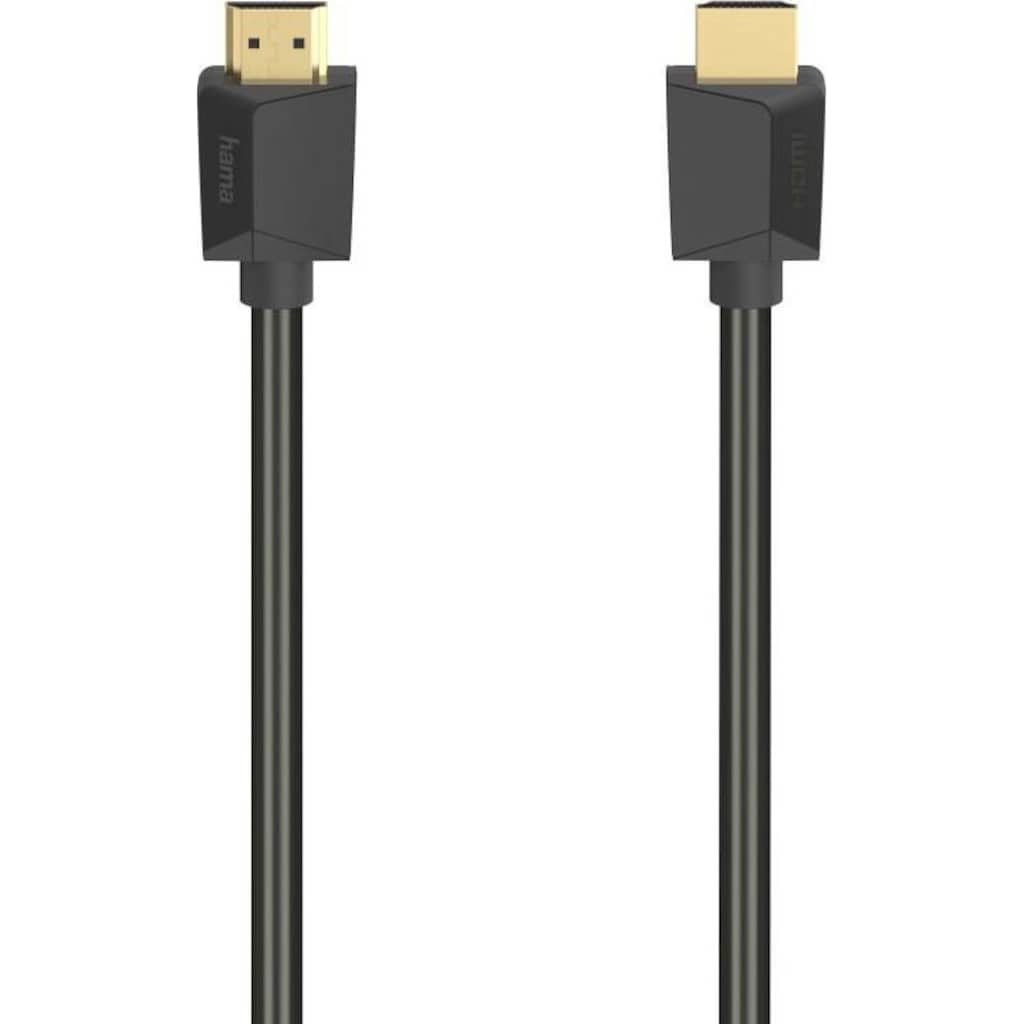 Hama HDMI-Kabel »Ultra High Speed HDMI™-Kabel, Stecker - Stecker, 8K, 2m, vergoldet«, HDMI, 200 cm