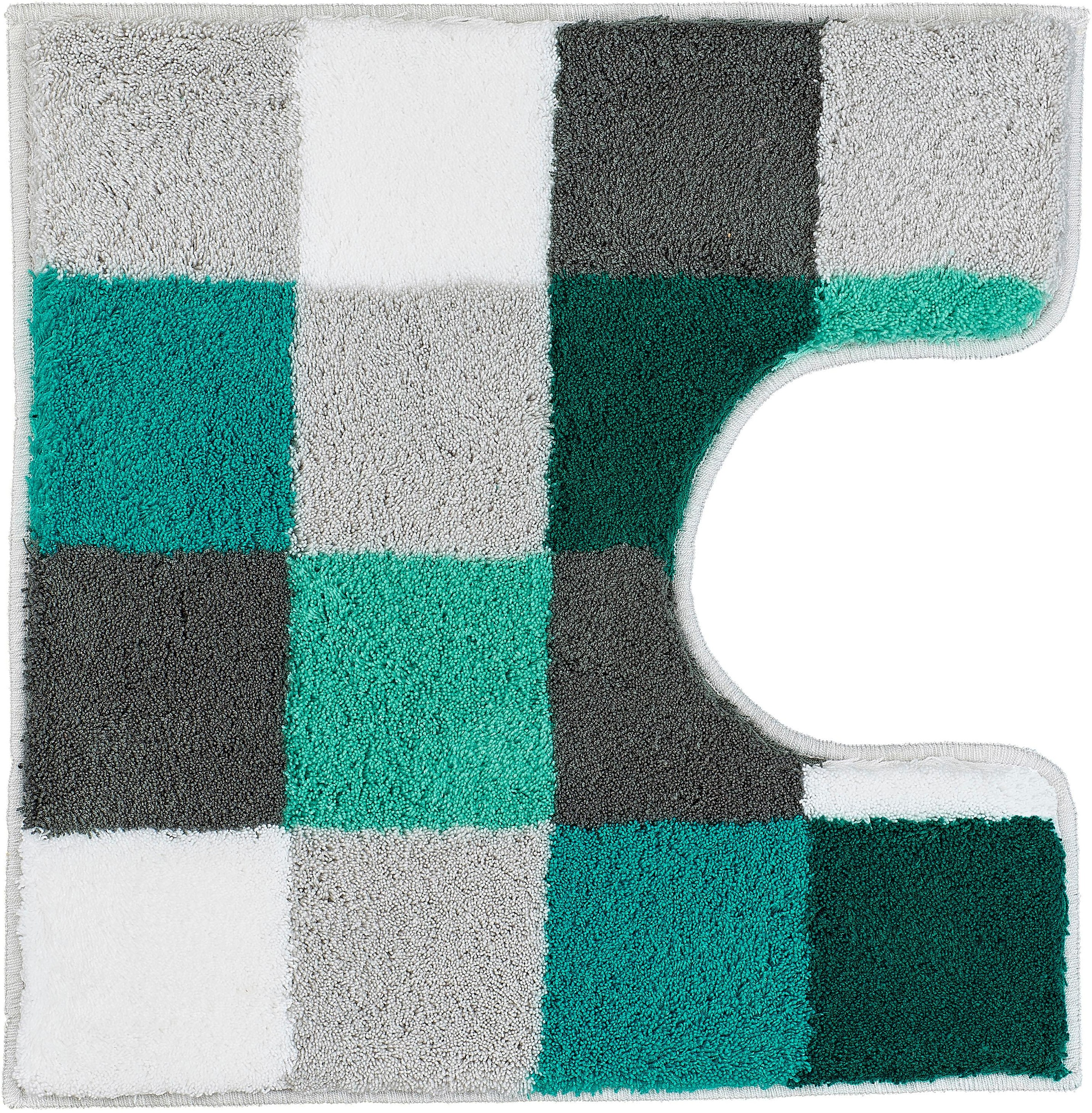 Kleine Wolke Badematte "Caro" Höhe 25 mm rutschhemmend beschichtet fußboden günstig online kaufen