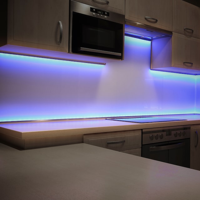 B.K.Licht LED Stripe, WIFI RGB-LED Flexband, Länge 5 Meter, inkl. 150 x RGB- LED 0,10 Watt, für den Innenbereich, selbstklebend, alle 10cm kürzbar  kaufen | BAUR
