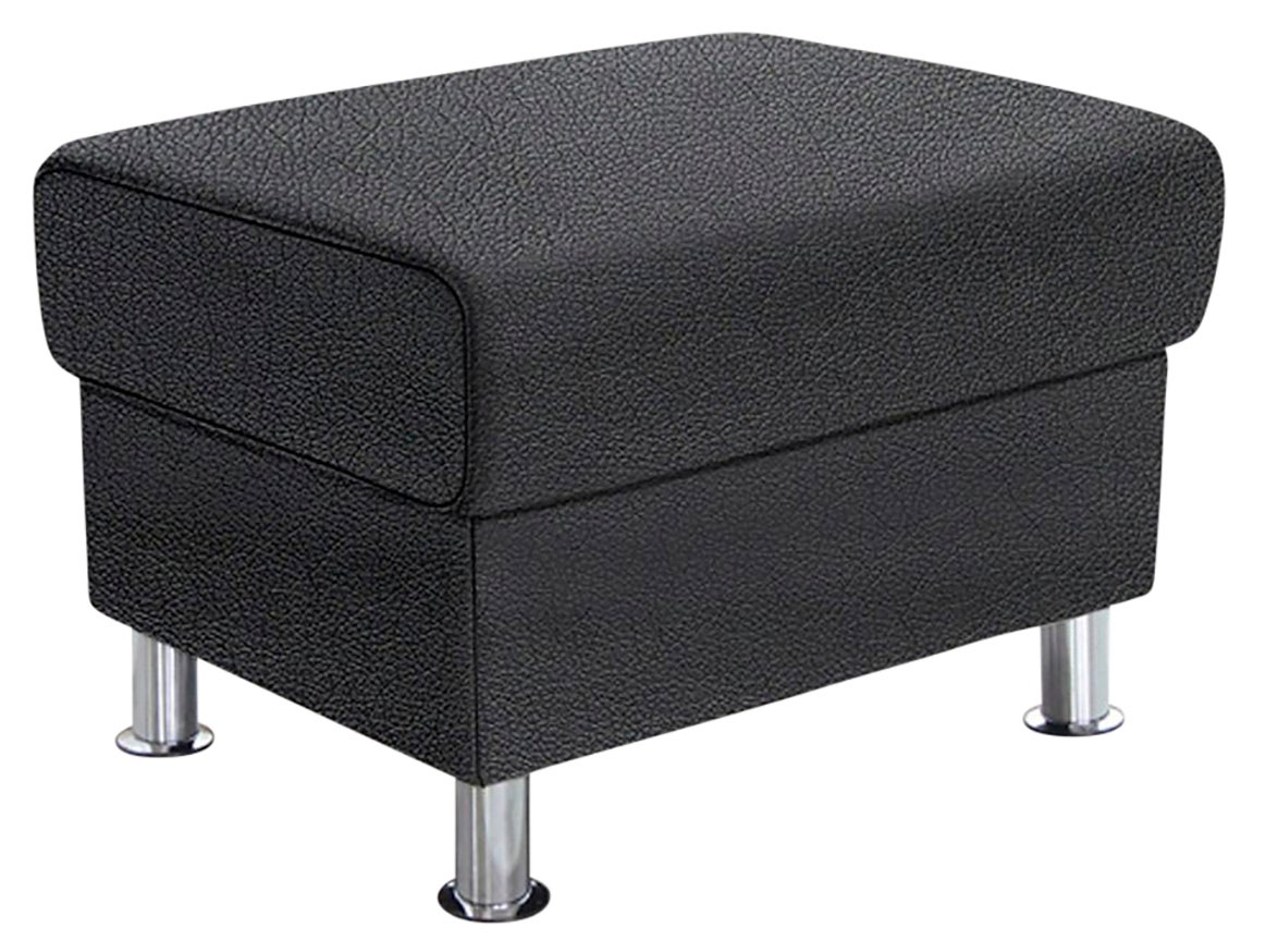TRENDMANUFAKTUR Hocker "Rondo, Polsterhocker zur Serie, Breite 67 cm, Füße günstig online kaufen