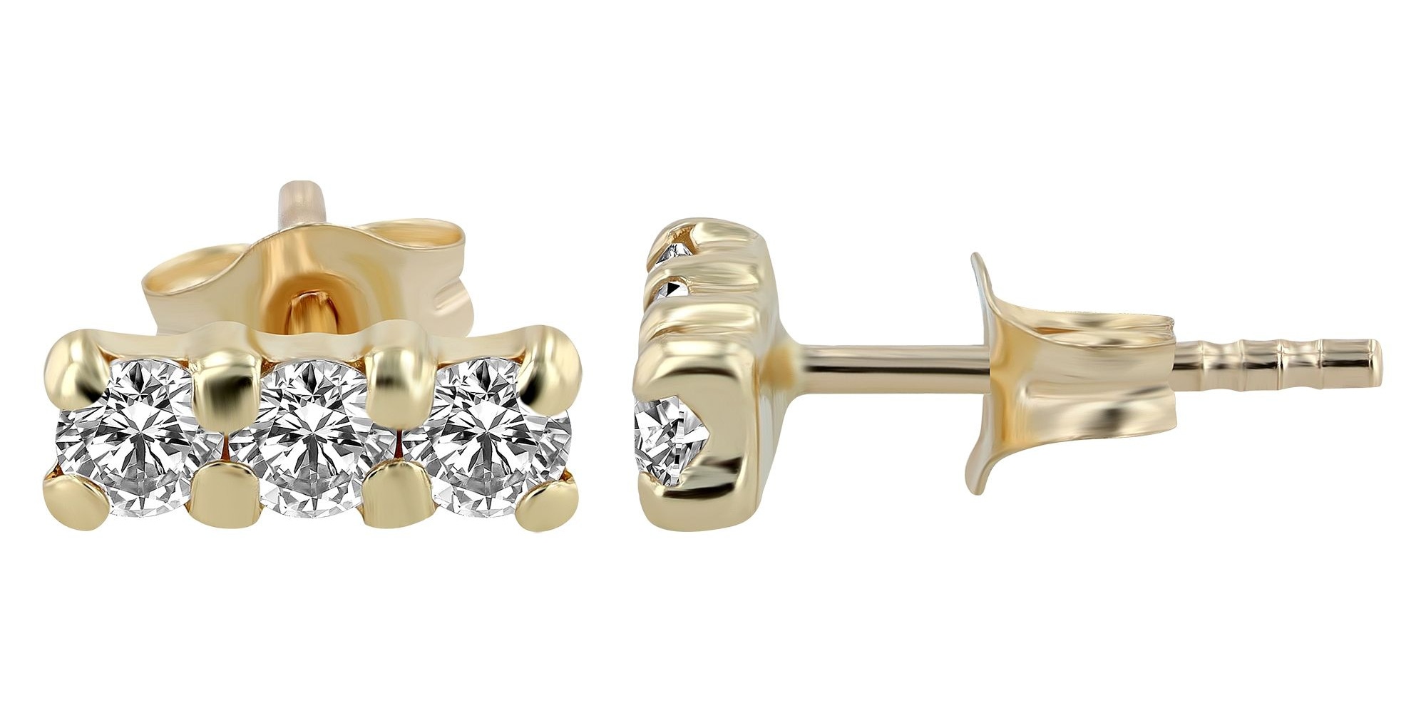 Adelia´s Paar Ohrhänger "Ohrringe – Ohrstecker aus 333 Gold" Perfekt als Geschenk für besondere Menschen