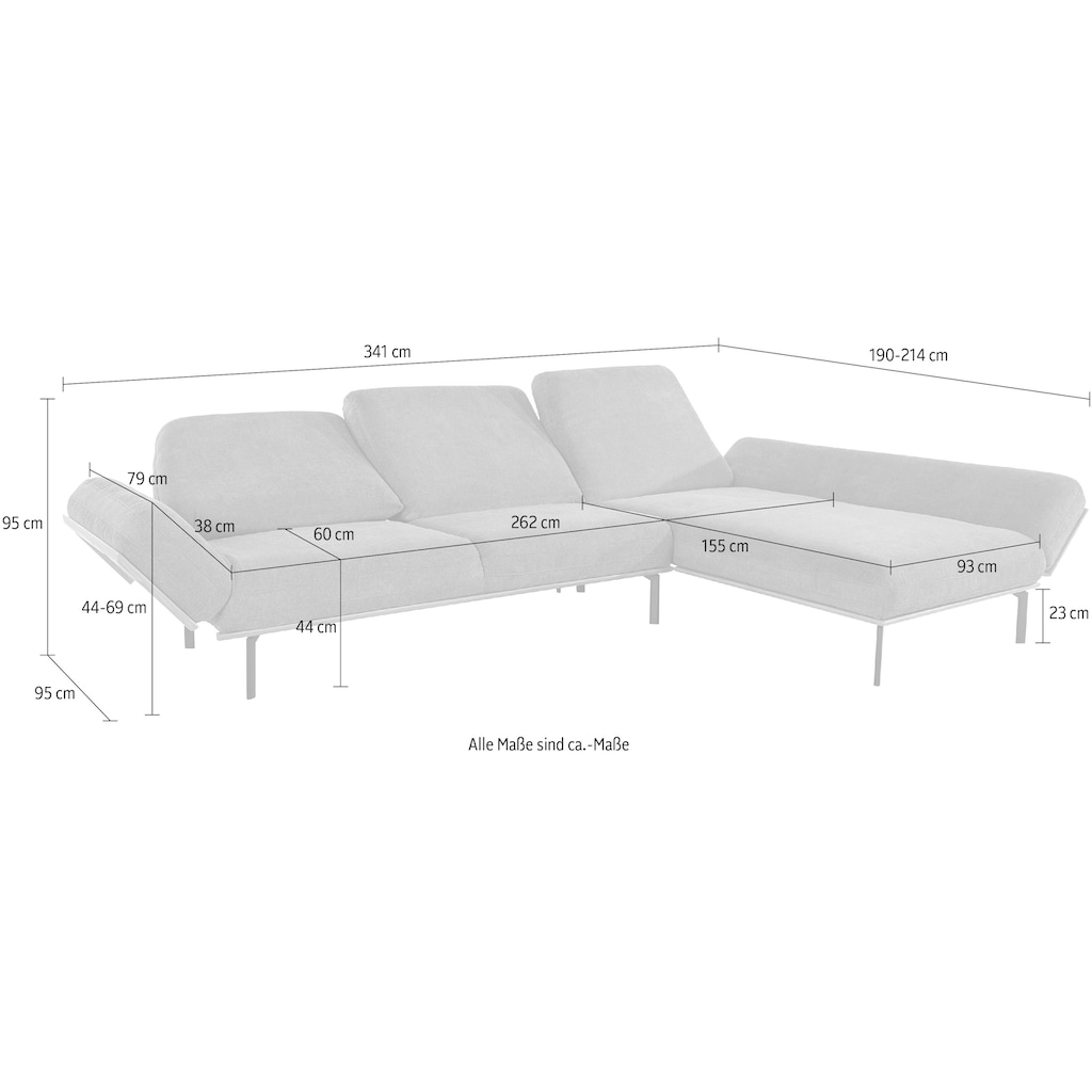 INOSIGN Ecksofa »Linny L-Form«