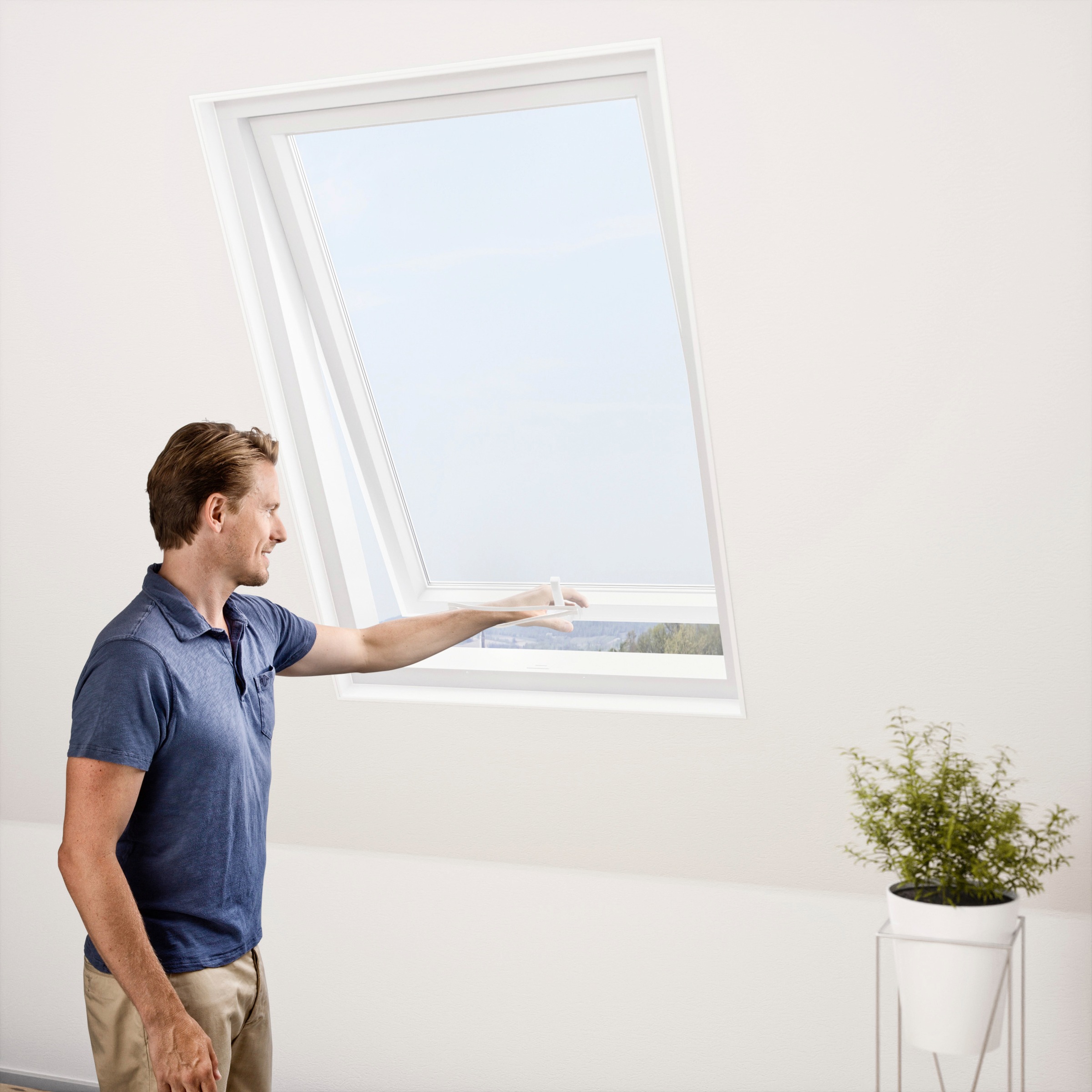 Windhager Moskitonetz »für Dachfenster«, Insektenschutzgitter, BxH: 130x150 cm