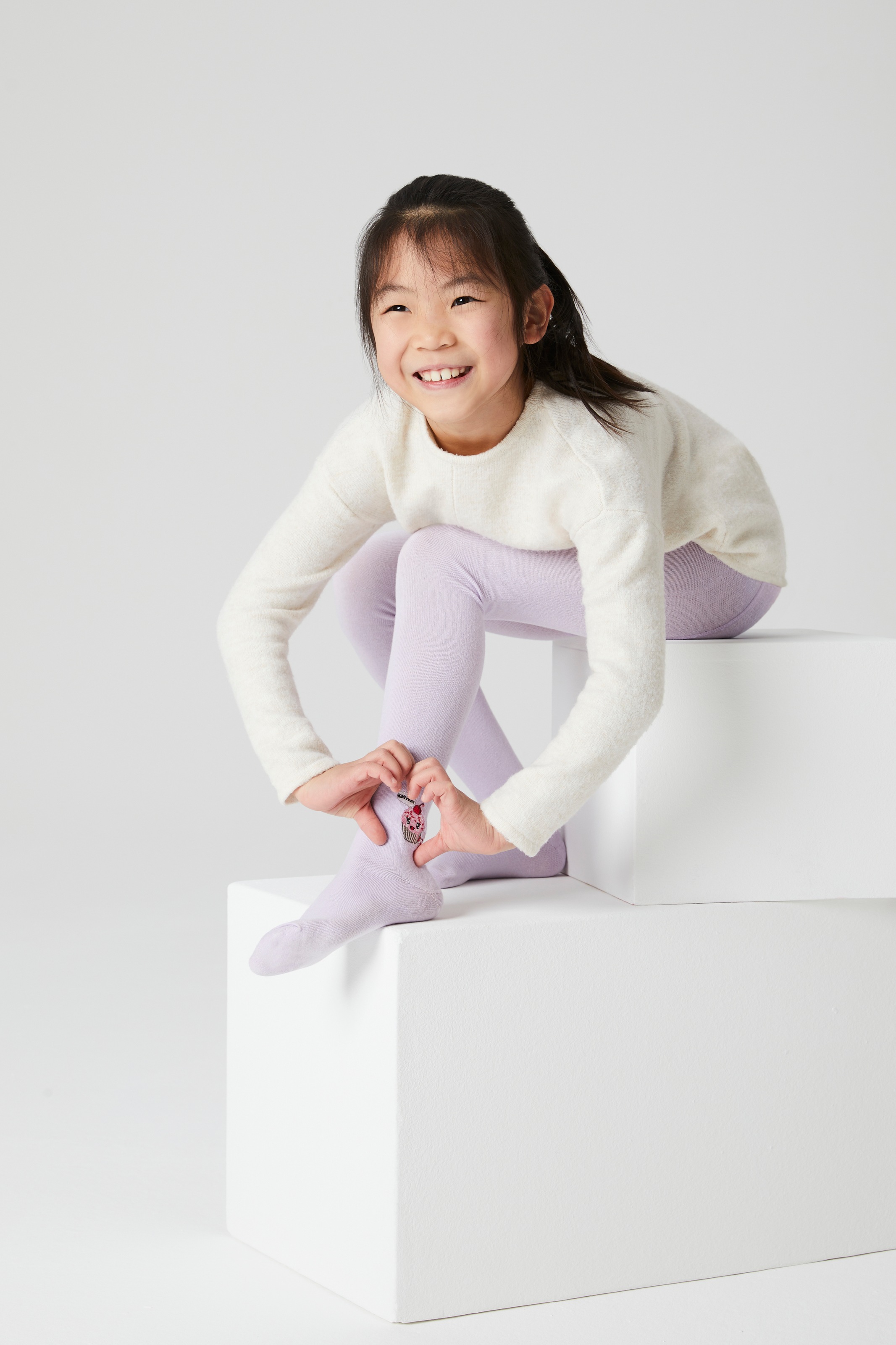 H.I.S Strickstrumpfhose Packung, 3 Stk. tlg. mit kleinen Stickereien