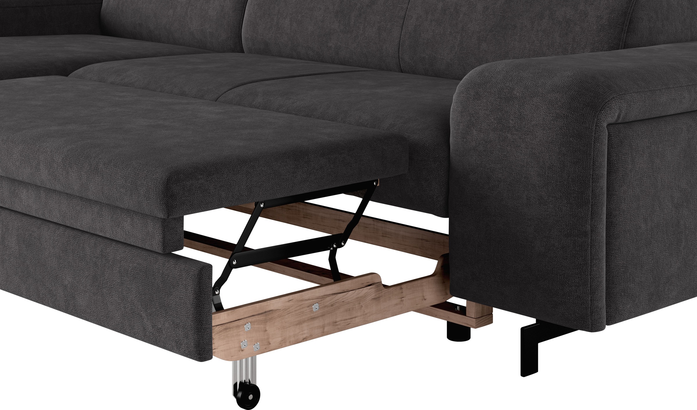 COTTA Ecksofa »Emma L-Form«, mit Kopfteilverstellung, wahlweise mit Bettfunktion & Bettkasten
