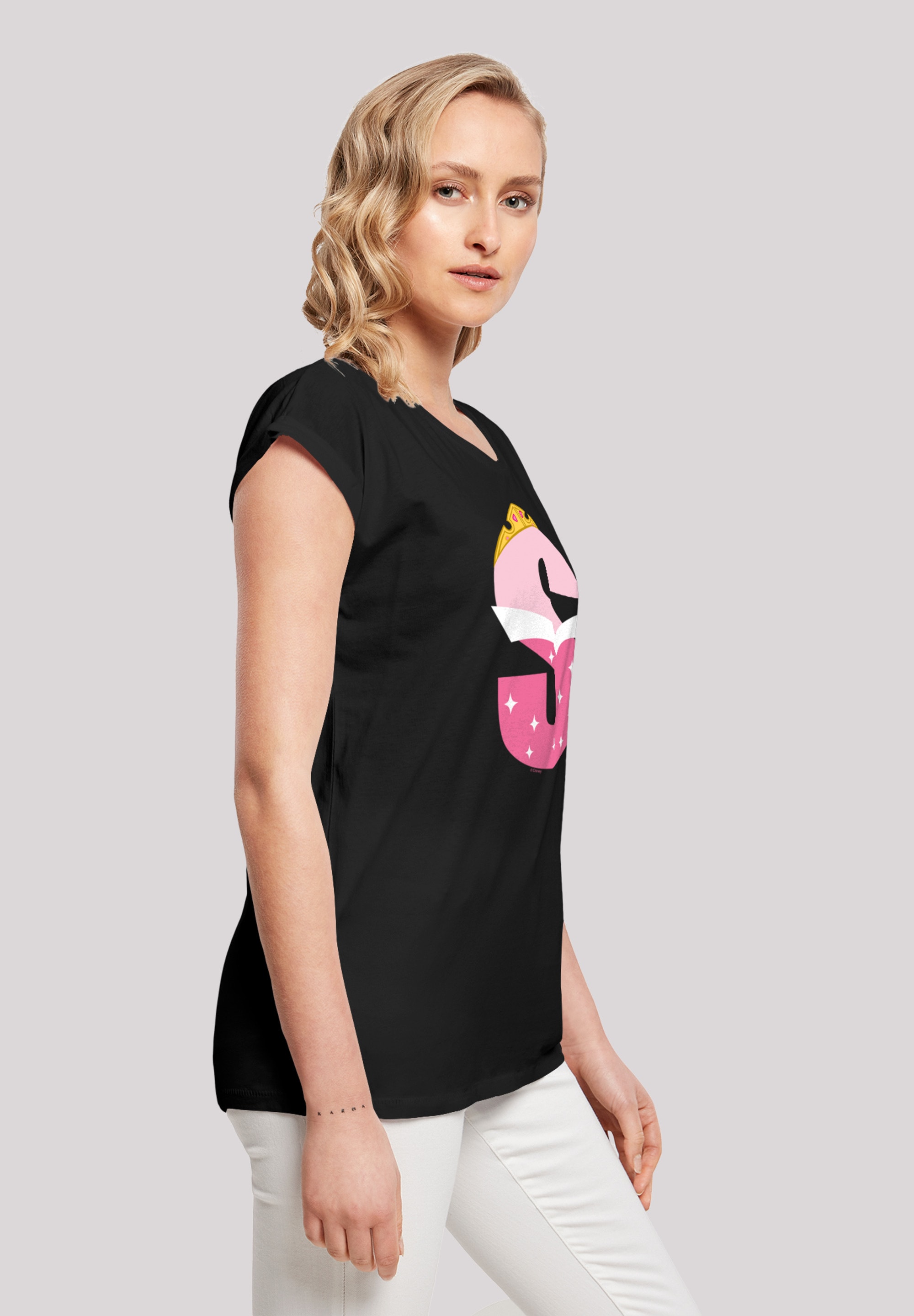 F4NT4STIC T-Shirt »Disney Alphabet S Is For Sleeping Beauty«, Print