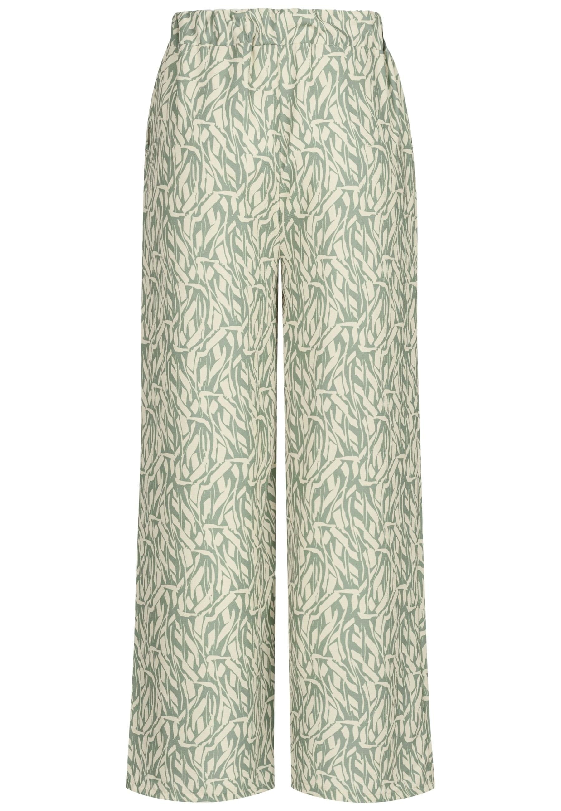 CLOUD 5IVE Stoffhose »CLOUD 5IVE Summer Pants with aop leaf print«