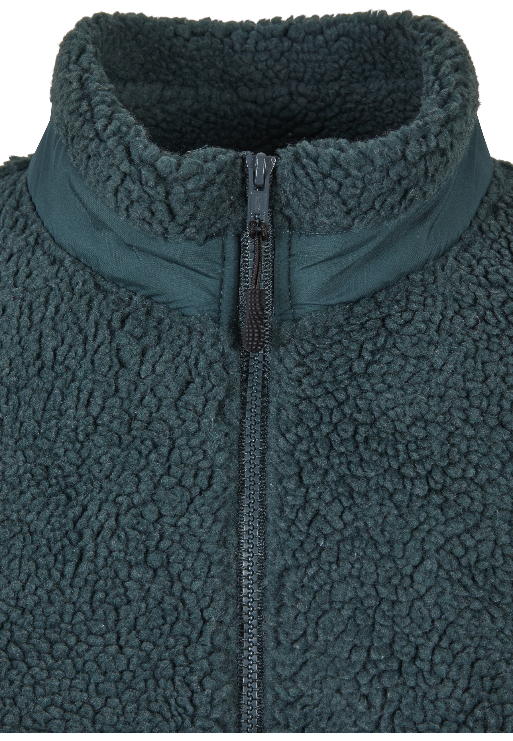 URBAN CLASSICS Winterjacke »Urban Classics Herren Basic Sherpa Jacket« 1 Stk. tlg. ohne Kapuze