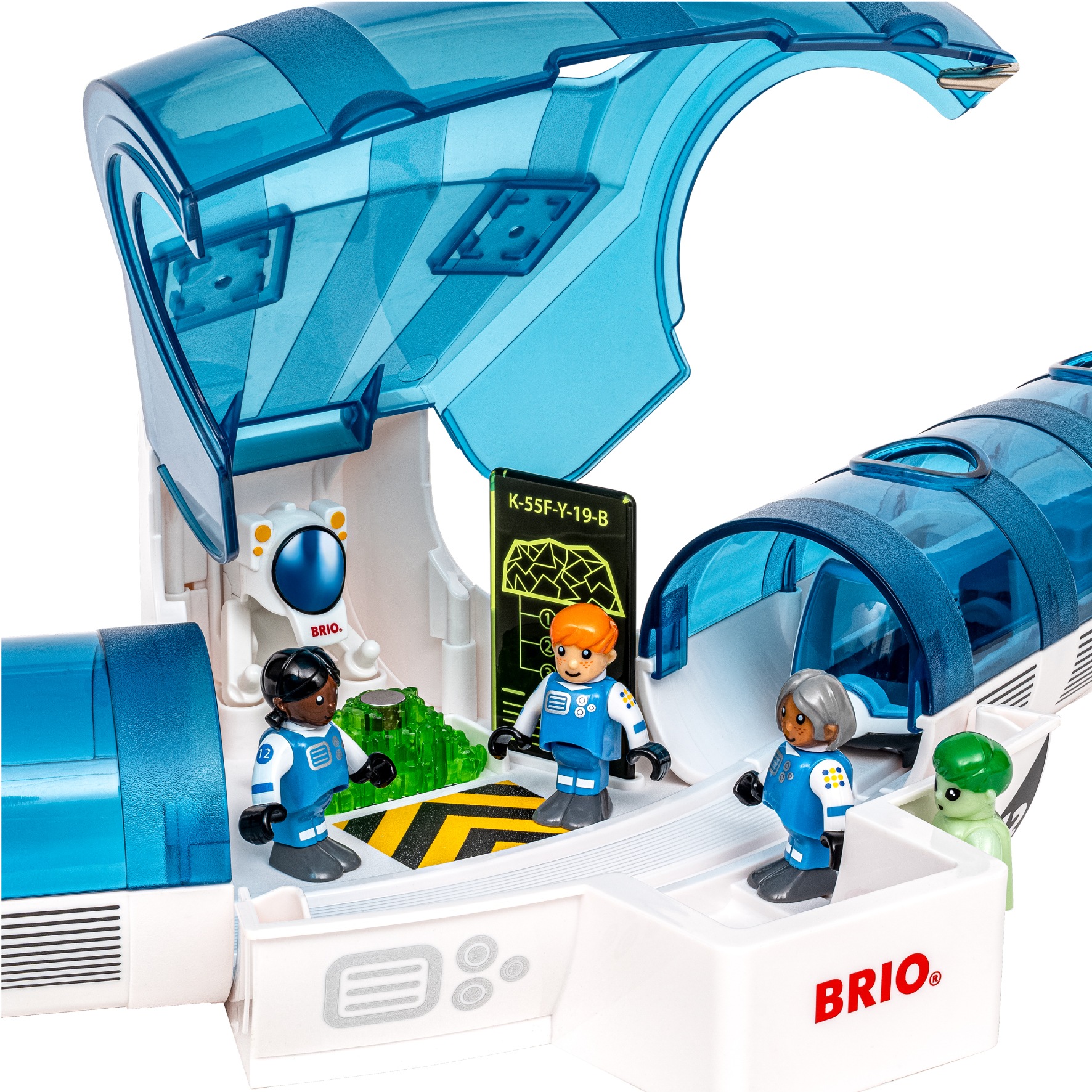 BRIO® Spielwelt »BRIO® WORLD, Weltraum Deluxe Zugset (36157)« mit Licht und Sound