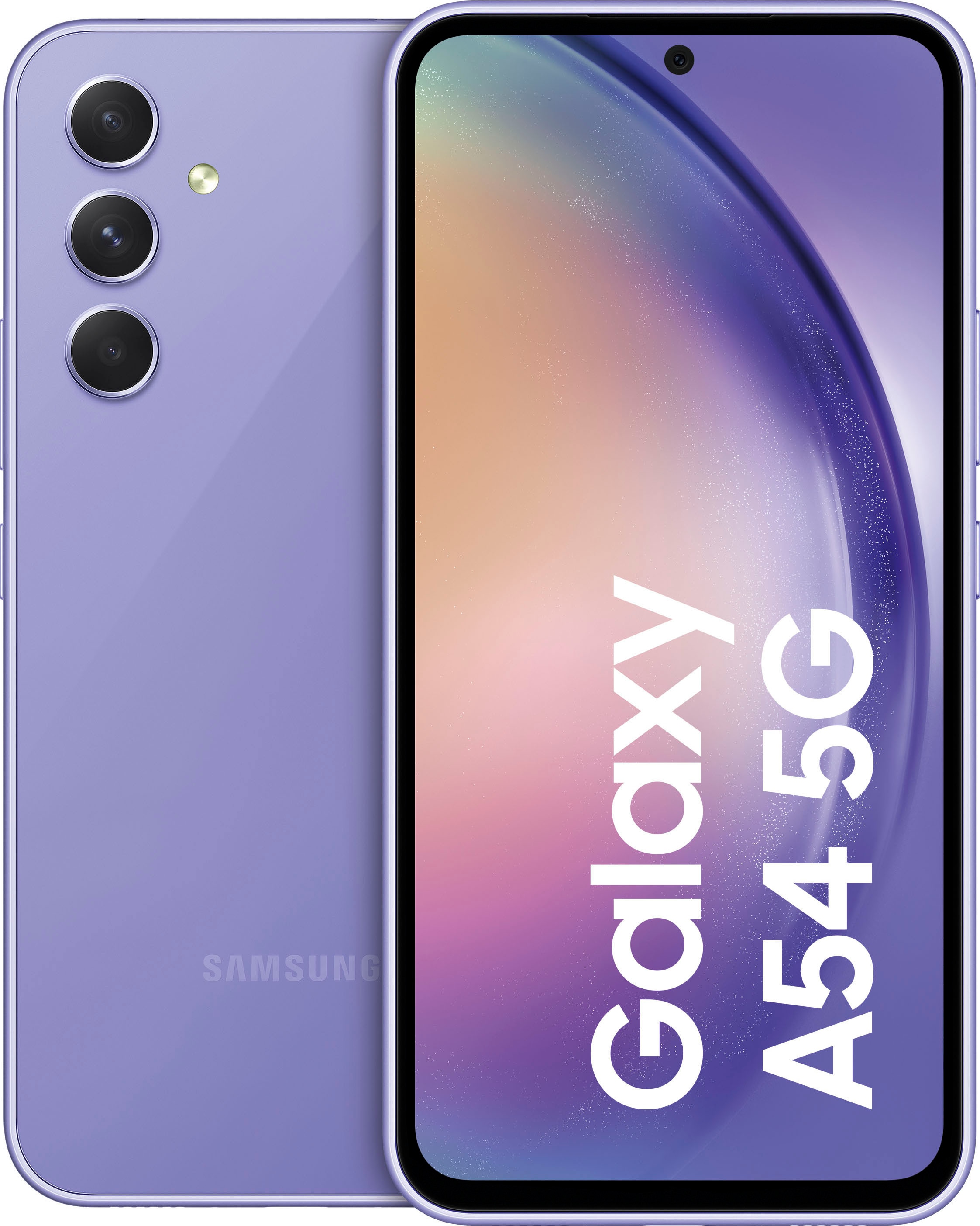 Smartphone »Galaxy A54 5G 256GB«, leicht violett, 16,31 cm/6,4 Zoll, 256 GB...