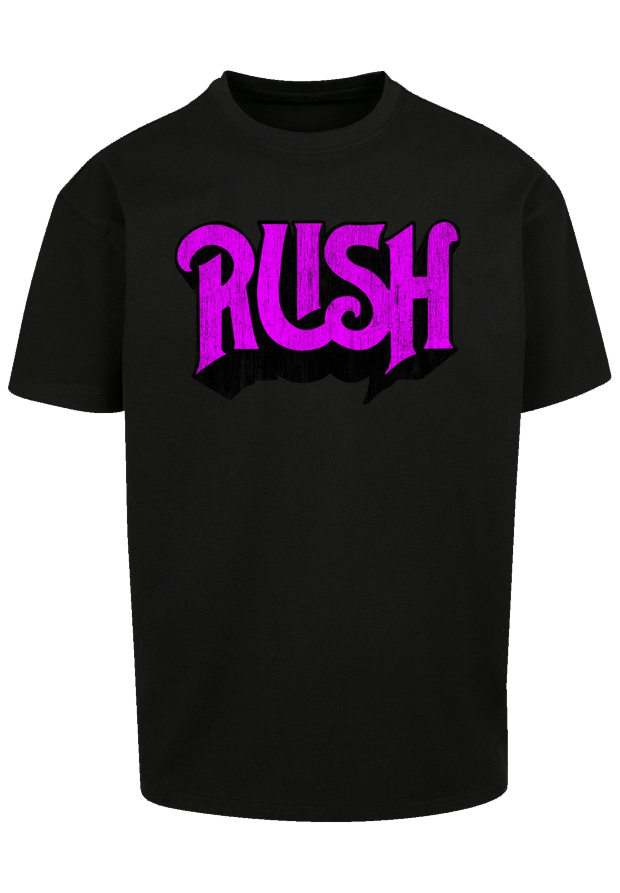F4NT4STIC T-Shirt »Rush Rock Band Premium Distressed Qualität für | BAUR Logo«, ▷