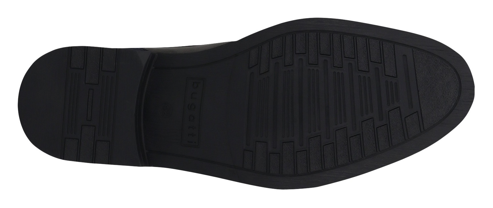 Thumbnail - bugatti Schnürschuh Anzugschuh, Business Schnürschuh mit modischem Fersen-Flag