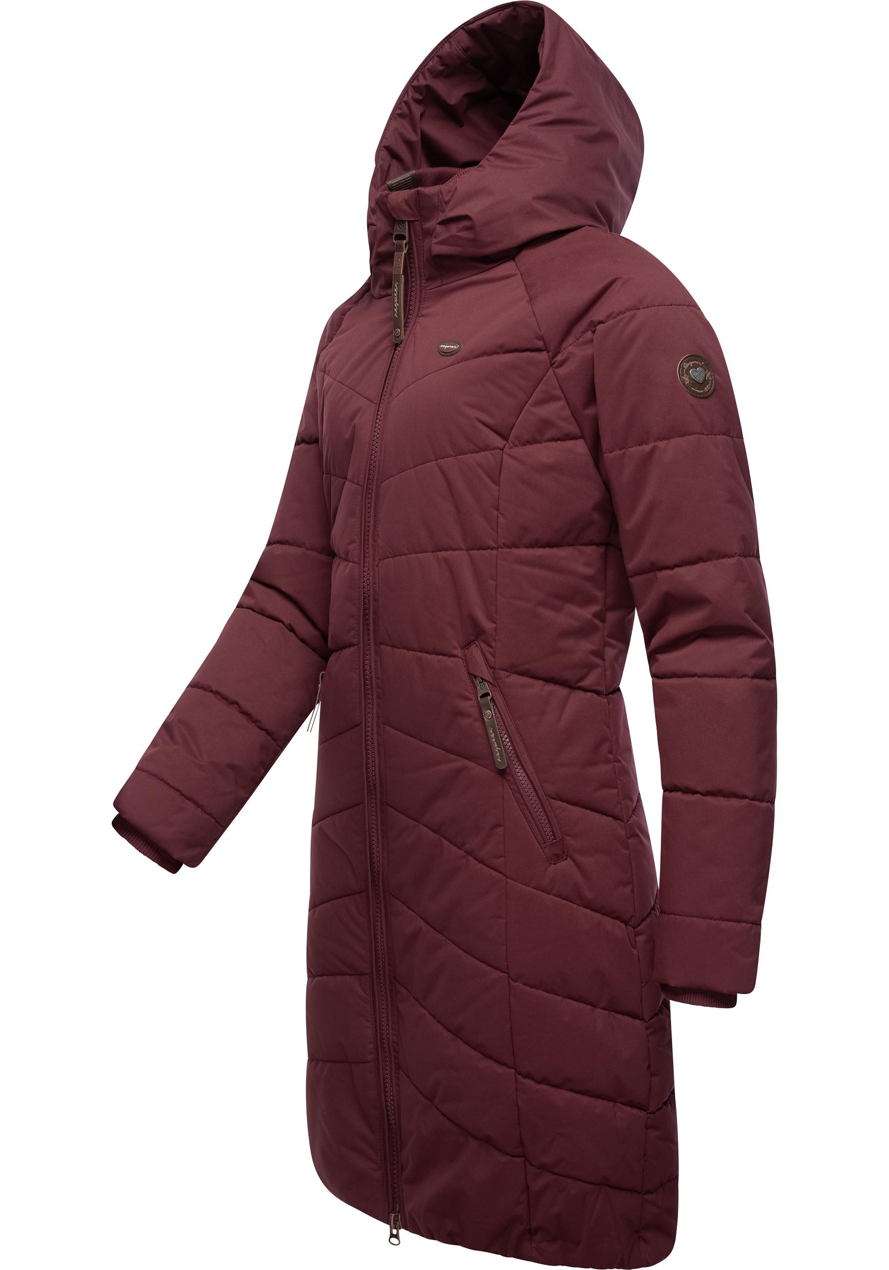 Ragwear Steppmantel »Dizzie Coat«, Wasserdichter Winterparka mit gefütterter Kapuze