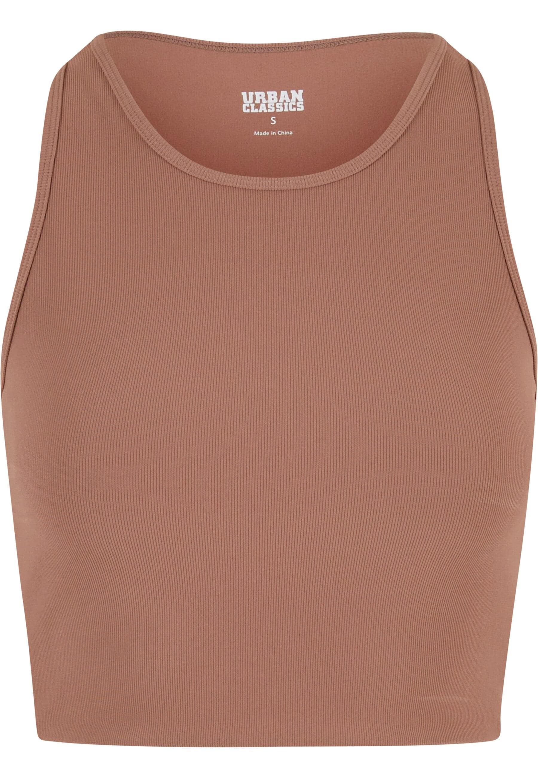 URBAN CLASSICS Muskelshirt "Urban Classics Ladies Sports Top Rib Ladies Spo günstig online kaufen