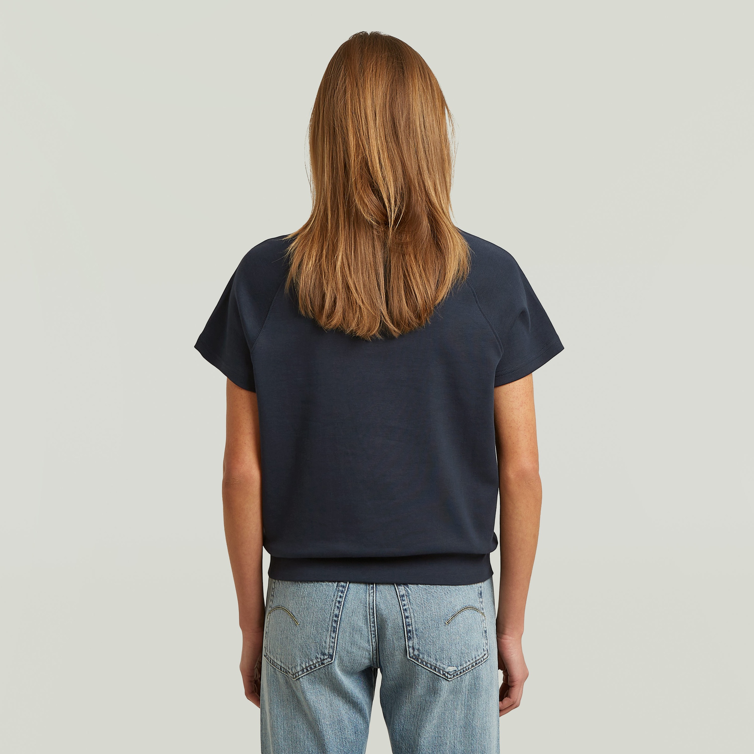 G-STAR T-Shirt "Raglan" Rundhalsform, mit angesetztem Bündchen günstig online kaufen