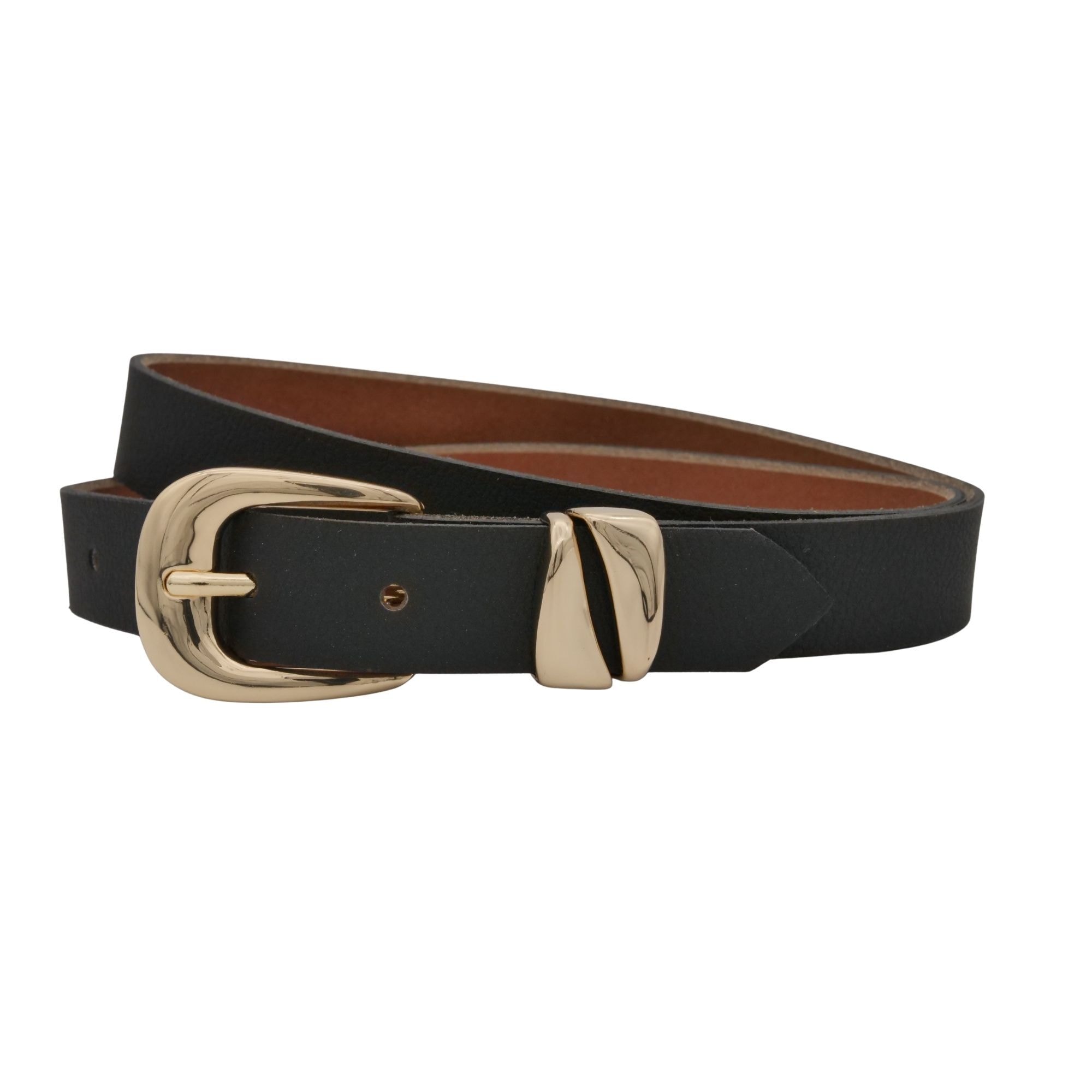 AnnaMatoni Ledergürtel "AnnaMatoni AnnaMatoni Damen Ledergürtel 2,5 cm breit mit"