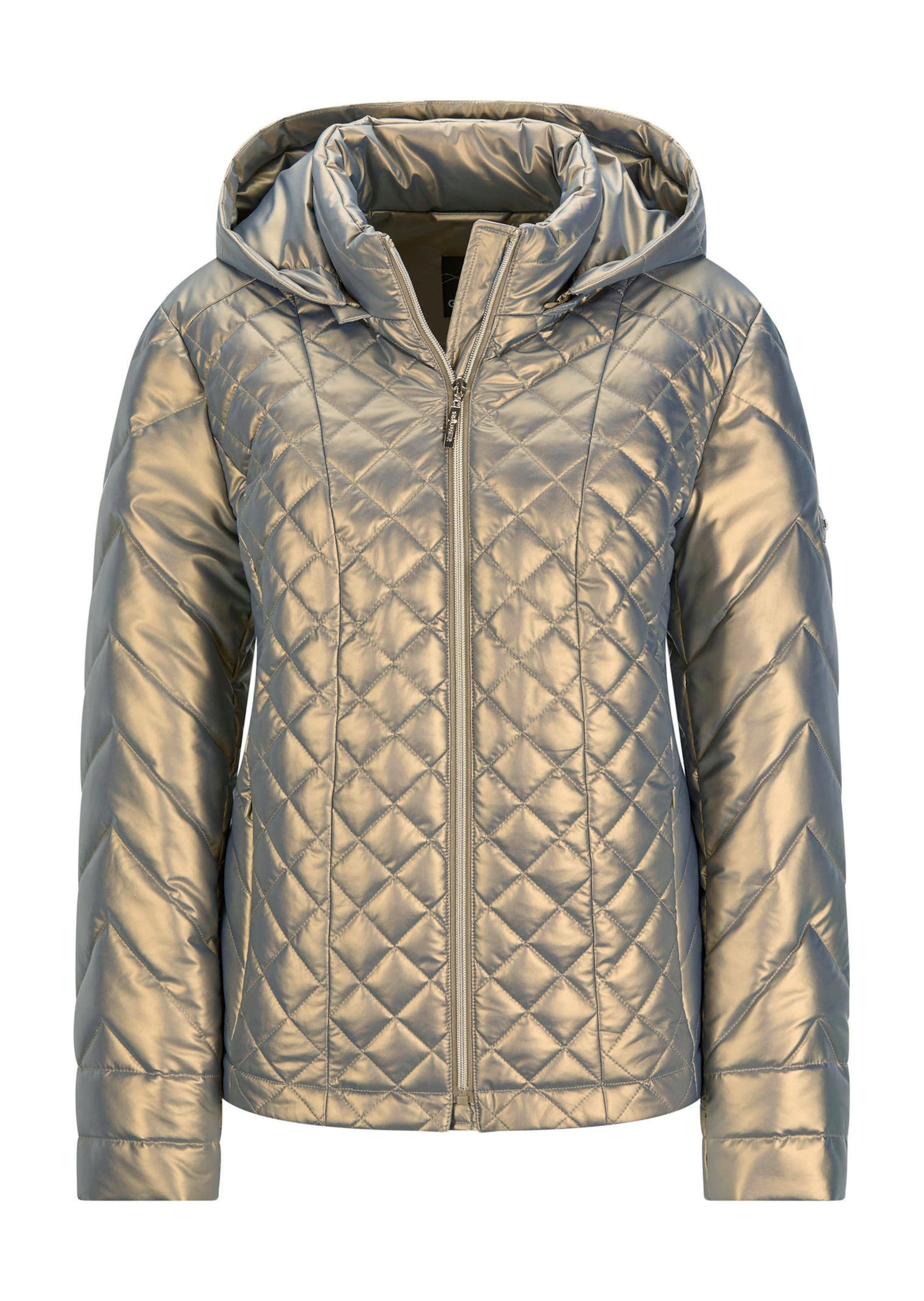 GOLDNER Steppjacke "Steppjacke im Metallic-Look" günstig online kaufen
