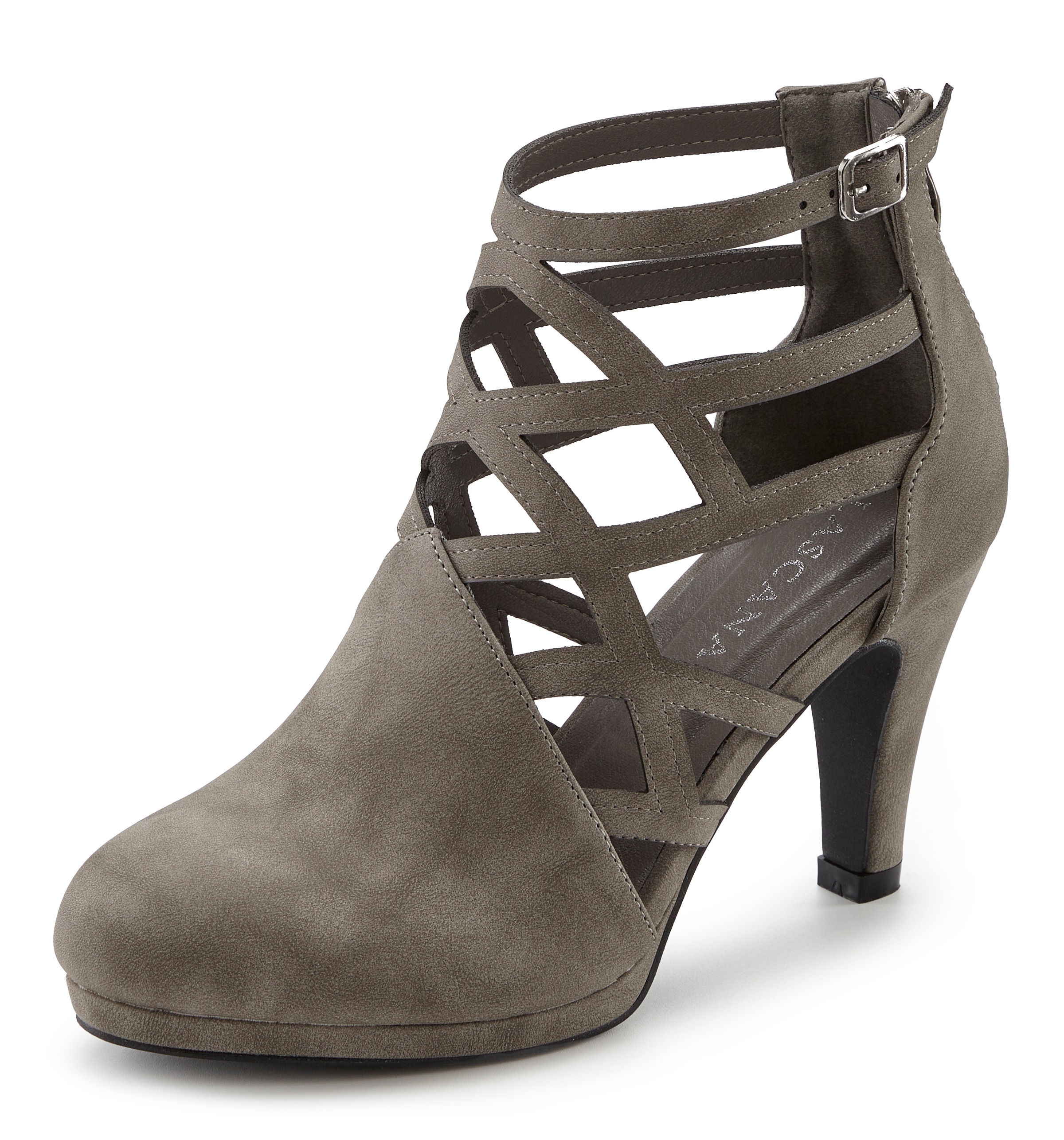 LASCANA Stiefelette, Stiefel, Boots mit Cut-Outs VEGAN günstig online kaufen