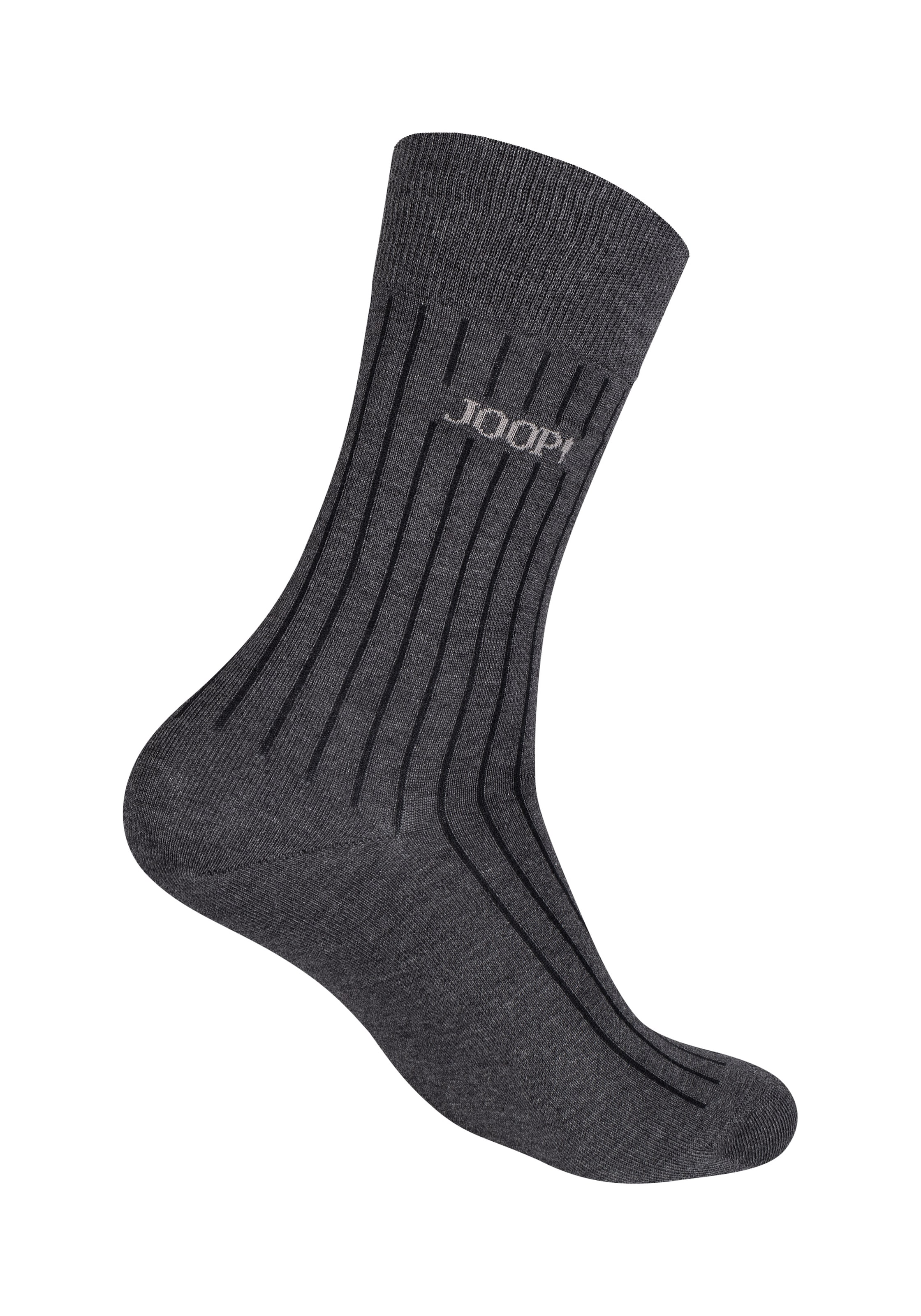 JOOP! Kniestrümpfe »premium essentials«, (2er Pack), mit elastischem Bund