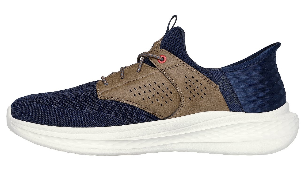 Skechers Slip-On Sneaker »SLADE-CASTER«, Slipper, Sneaker mit Gummizug und Slip-ins