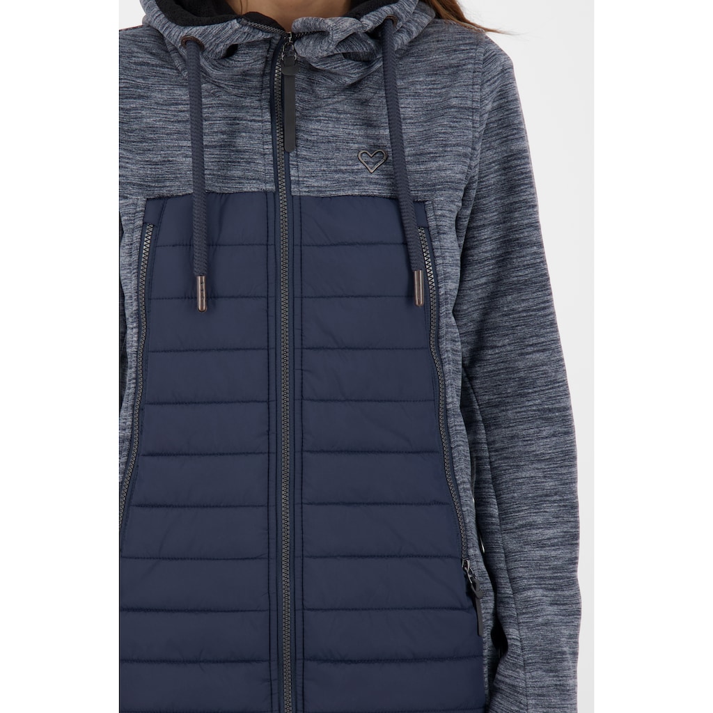 Alife & Kickin Outdoorjacke »CharlieAK S Downlook Polarfleece Damen Übergangsjacke«