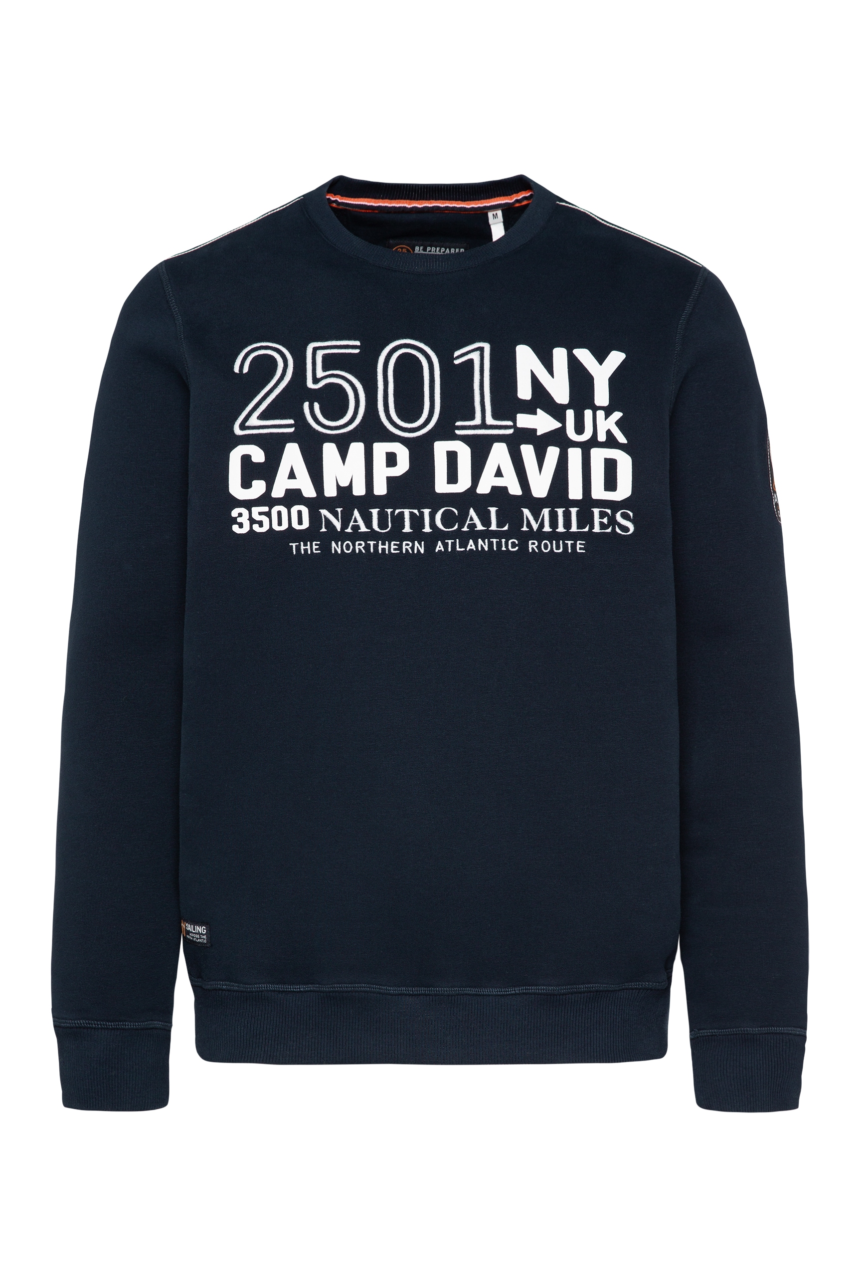 CAMP DAVID Sweater, mit Baumwolle