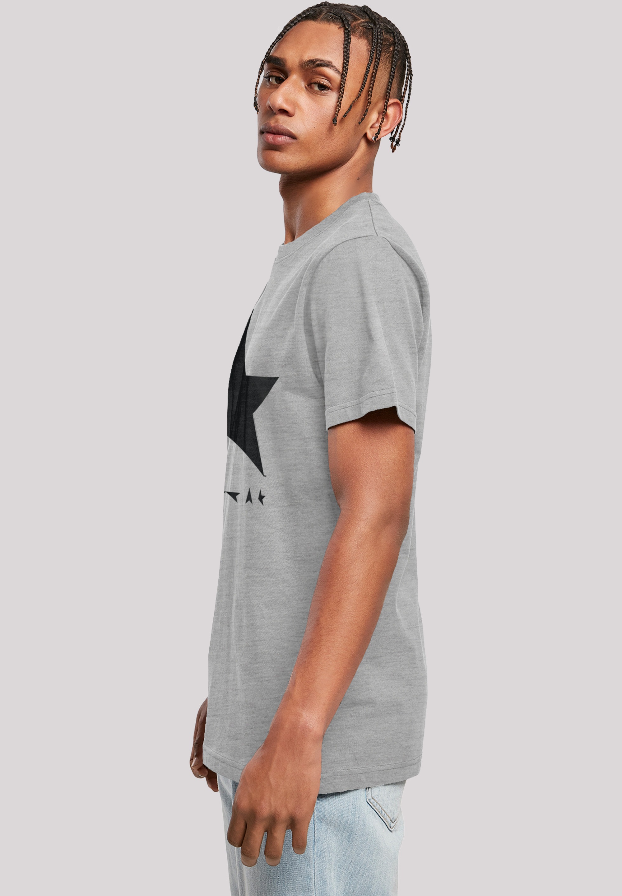 F4NT4STIC T-Shirt »David Bowie Star Logo«, Print