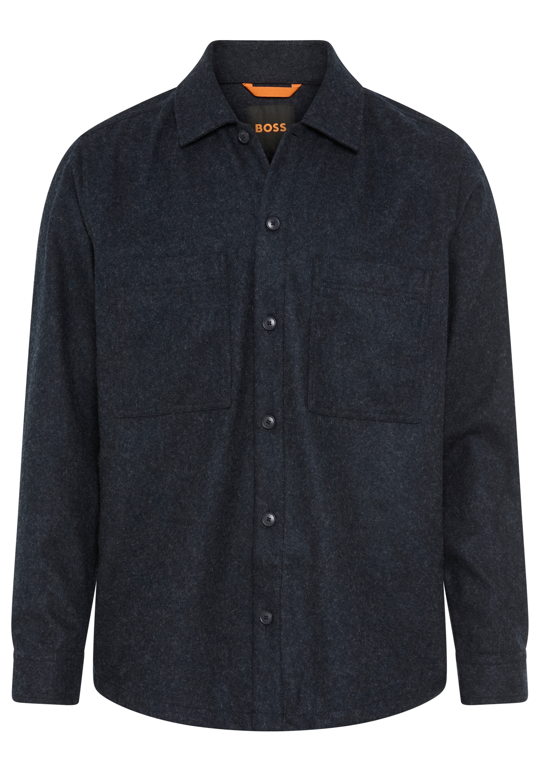 BOSS ORANGE Outdoorhemd "Locky", oversize fit, meliert günstig online kaufen