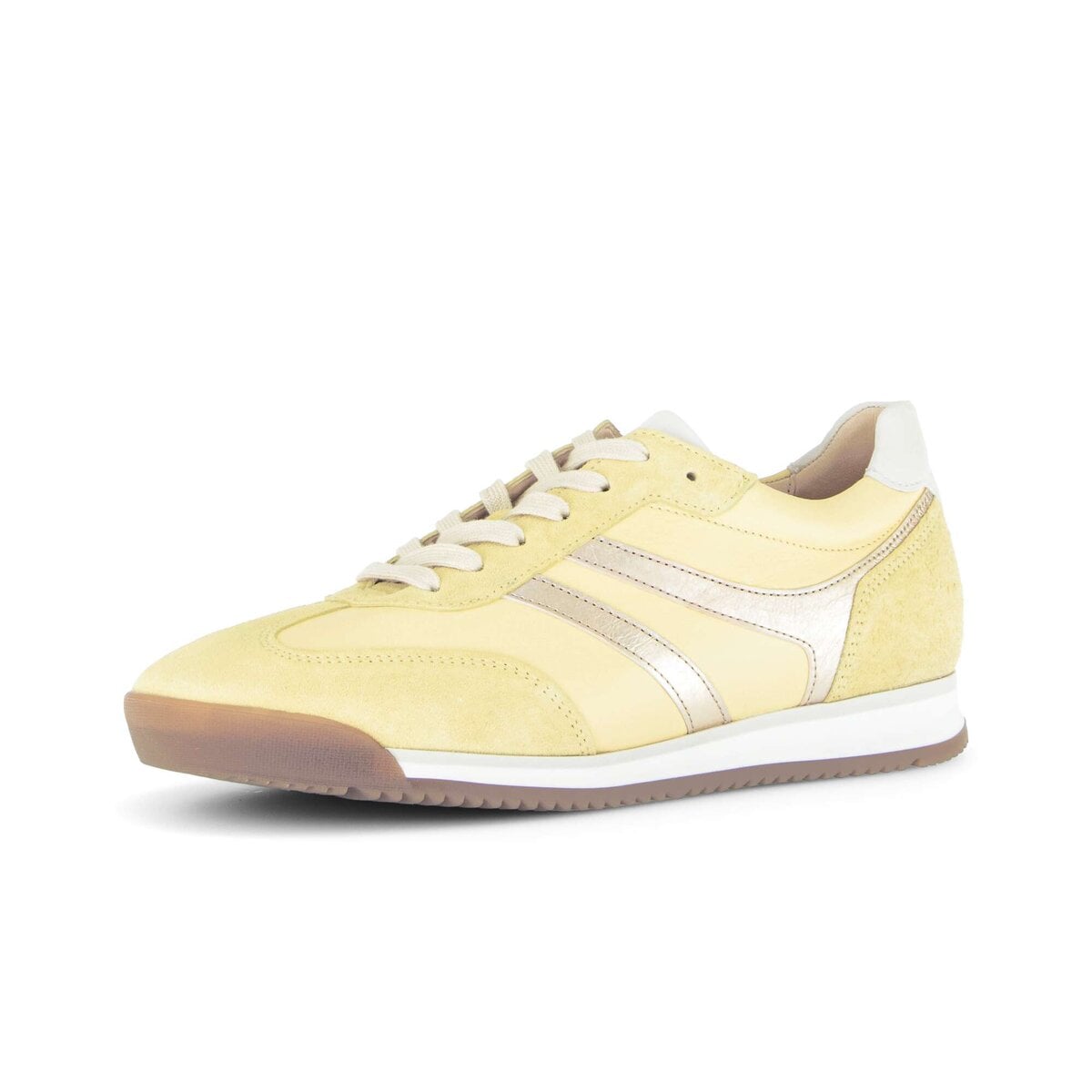 Gabor Sneaker "Sneaker low Materialmix Leder" günstig online kaufen
