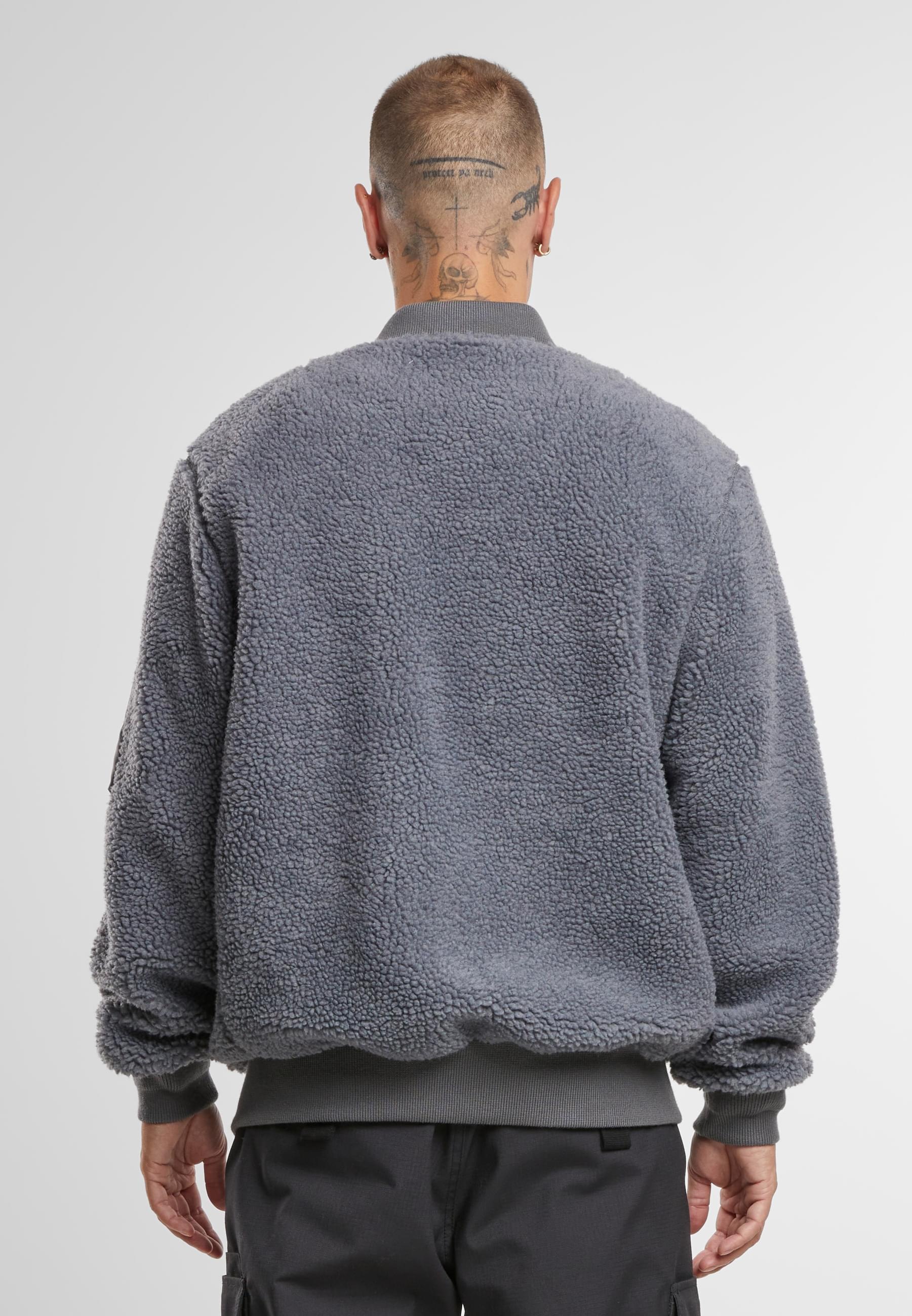 Brandit Allwetterjacke »Brandit MA1 Sherpa Jacket«, (1 St.), ohne Kapuze