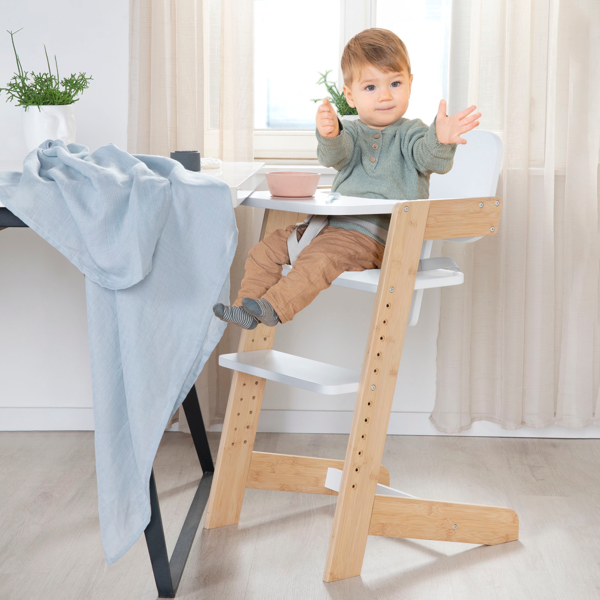 roba® Hochstuhl »Lernturm Nature Up« ()