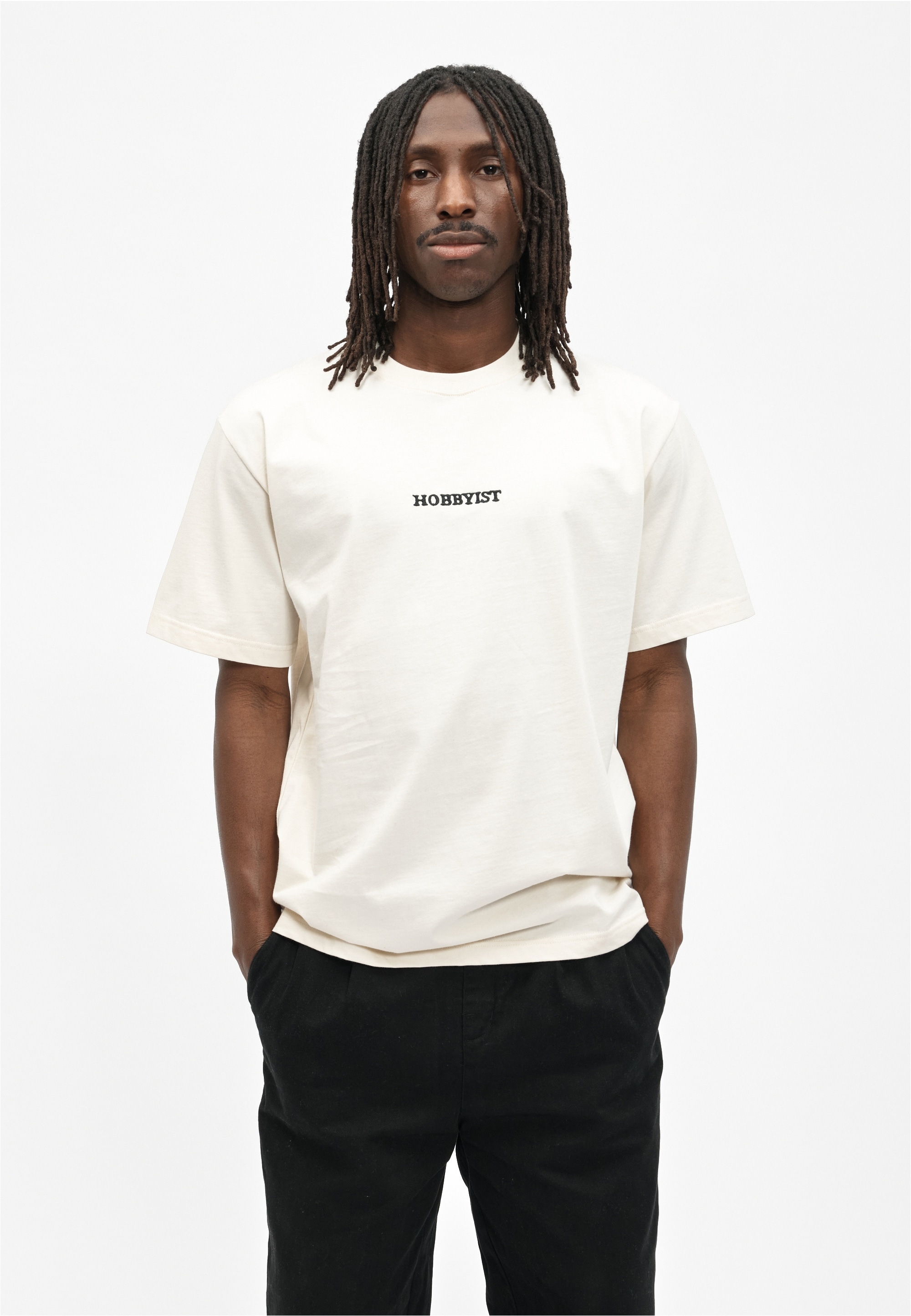Cleptomanicx T-Shirt "Hobbyist" mit markantem Frontprint