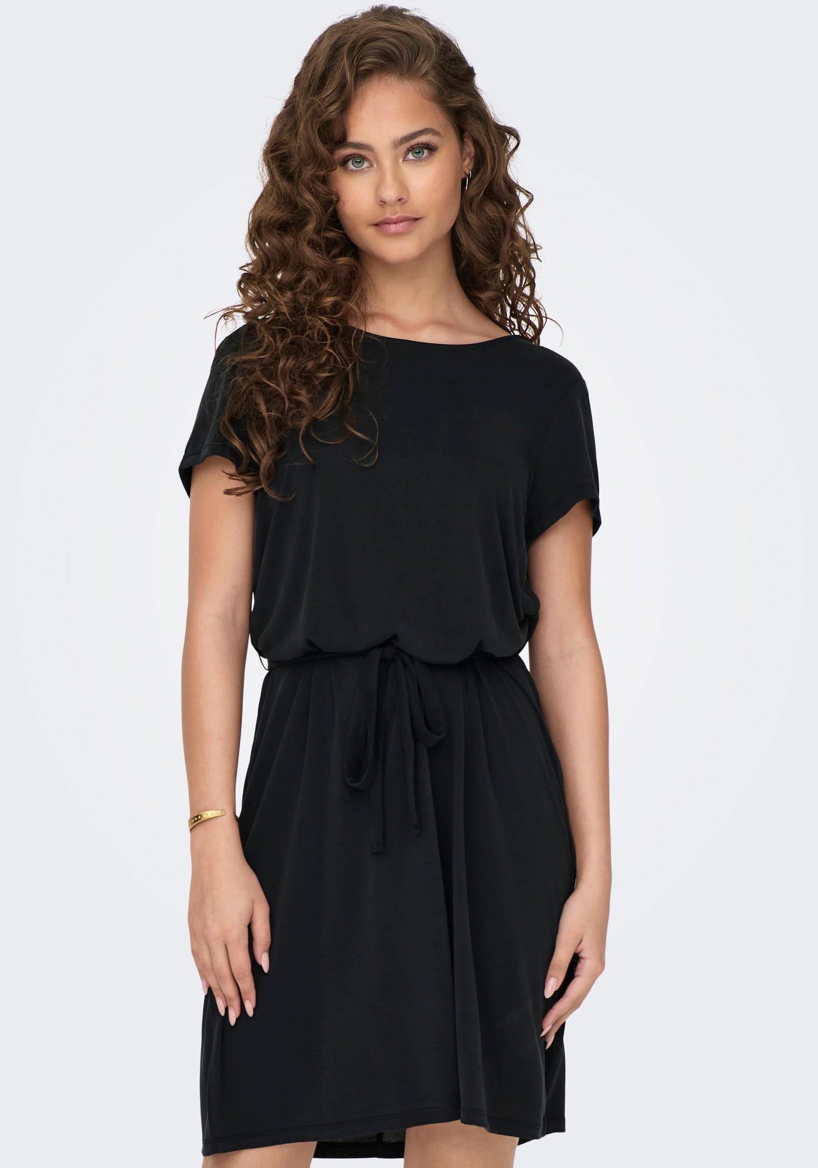 ONLY Minikleid »ONLFREE LIFE S/S O-STRING MOD. DRESS JRS«