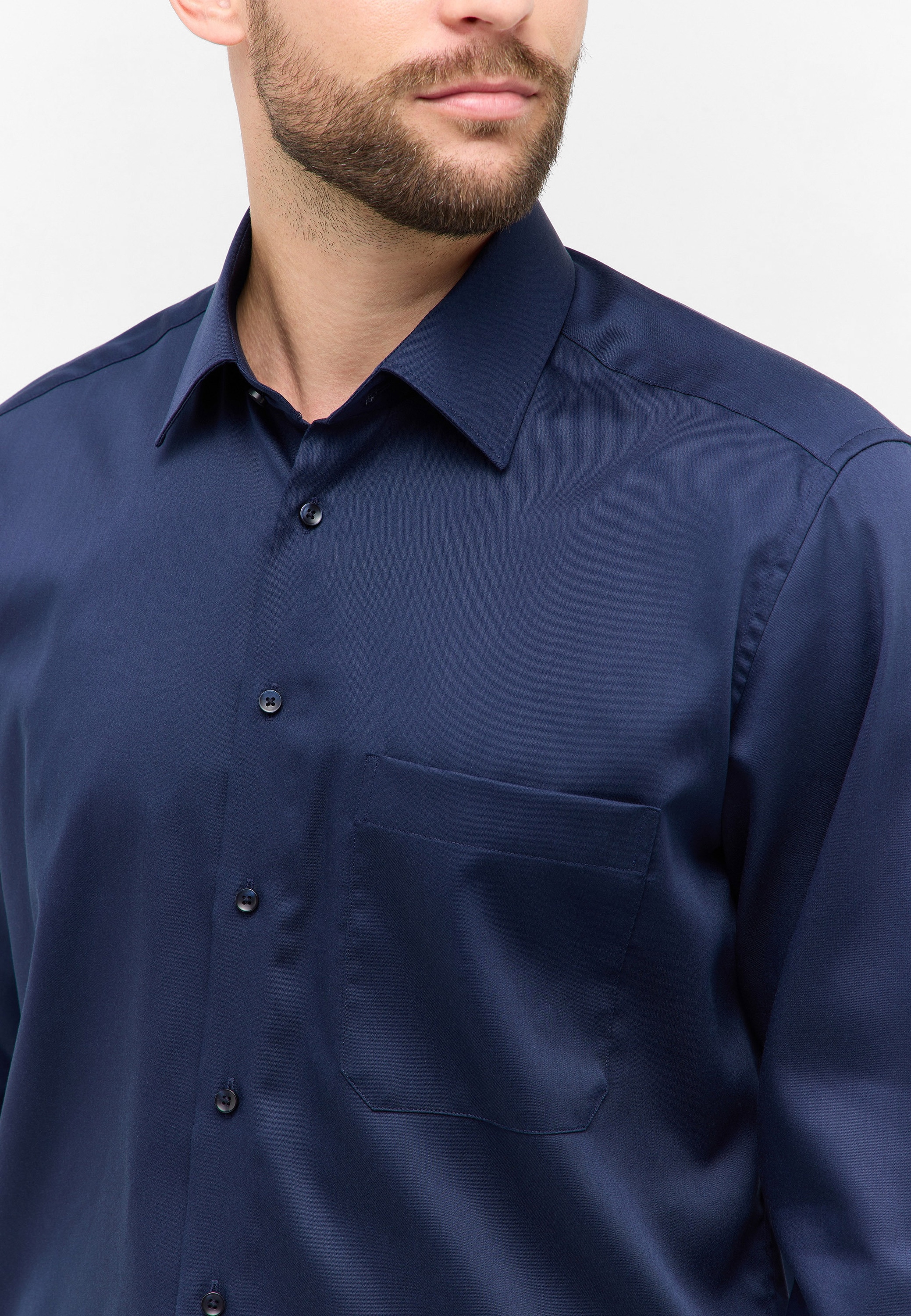 Eterna Langarmhemd »COMFORT FIT«, NON IRON (bügelfrei)