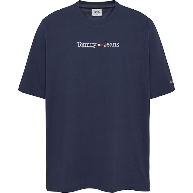 Tommy Jeans Plus T-Shirt »TJM PLUS LINEAR LO«, mit Tommy-Jeans Branding auf  der Brust ▷ bestellen | BAUR