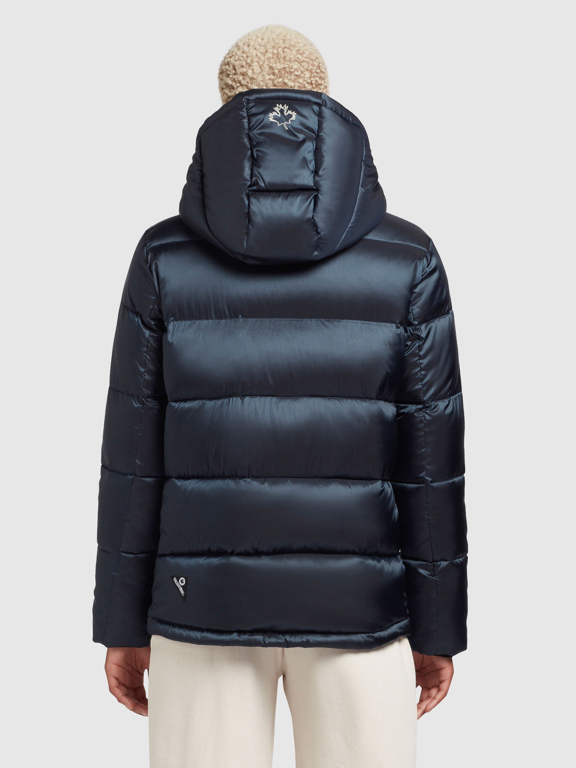 khujo Steppjacke »EVONA SATIN«, (1 St.), mit Kapuze