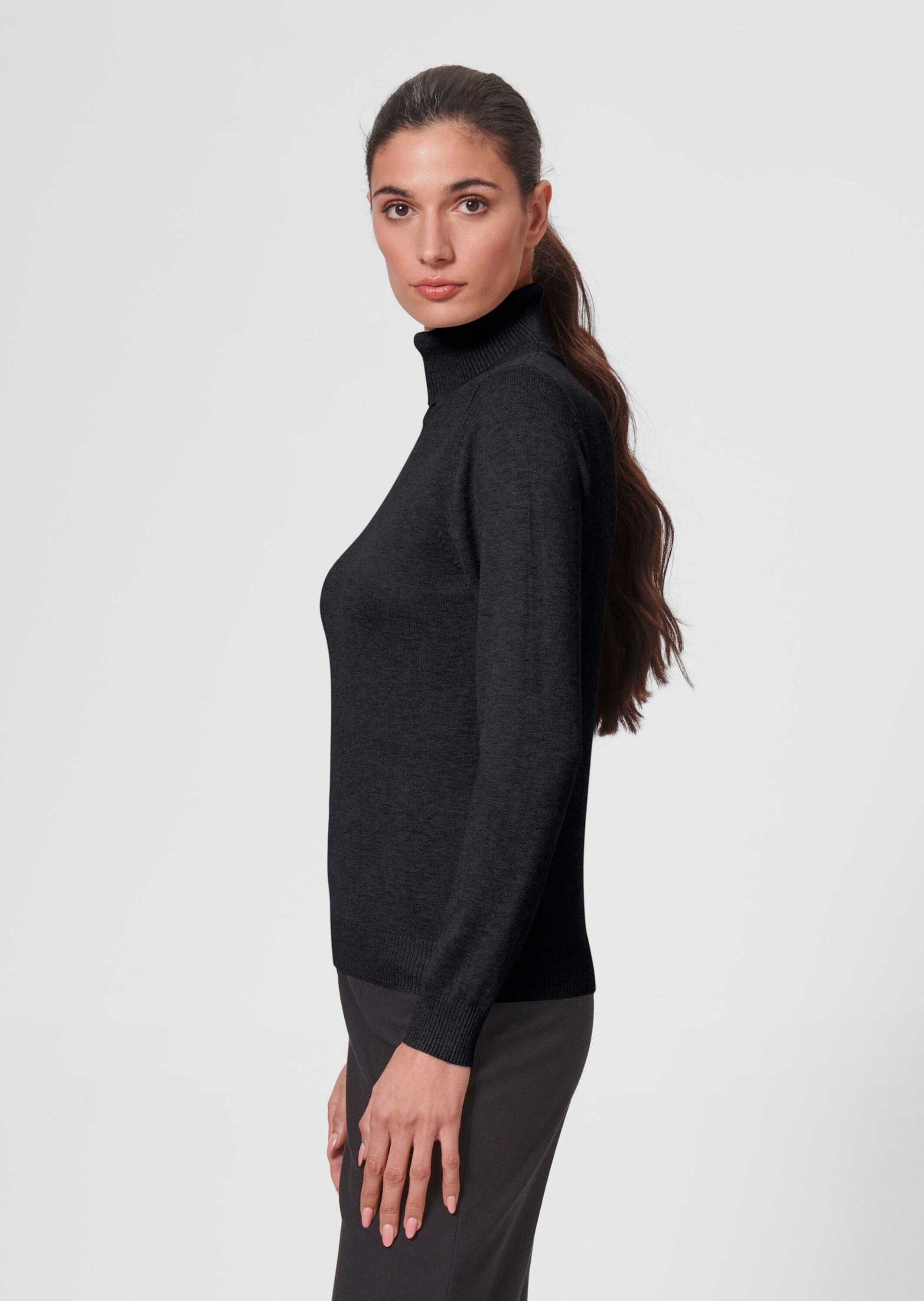MADELEINE »Strickpullover Schmaler Feinstrickpullover« Feinstrick