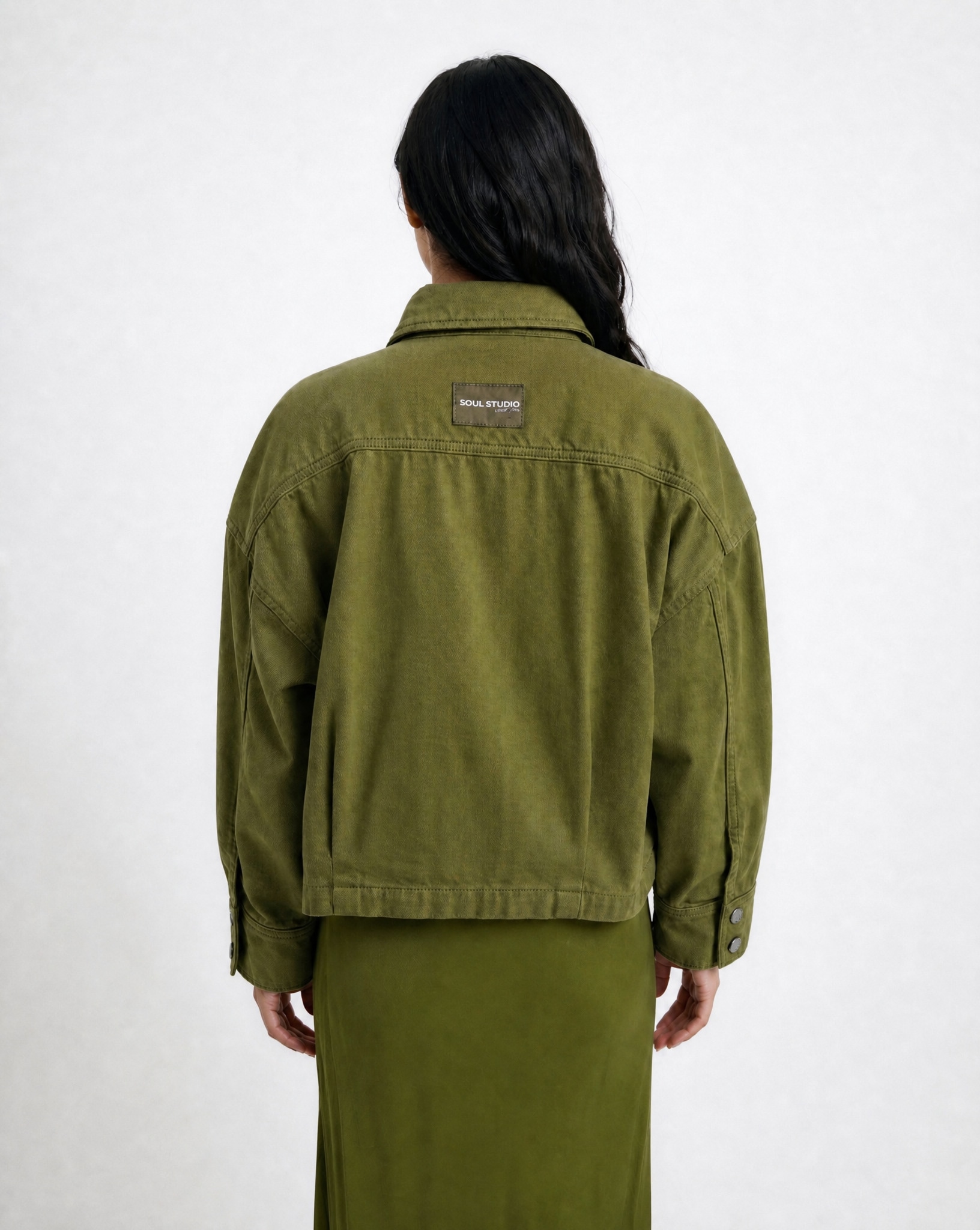 Smith & Soul Kurzjacke ohne Kapuze mit Klappentaschen