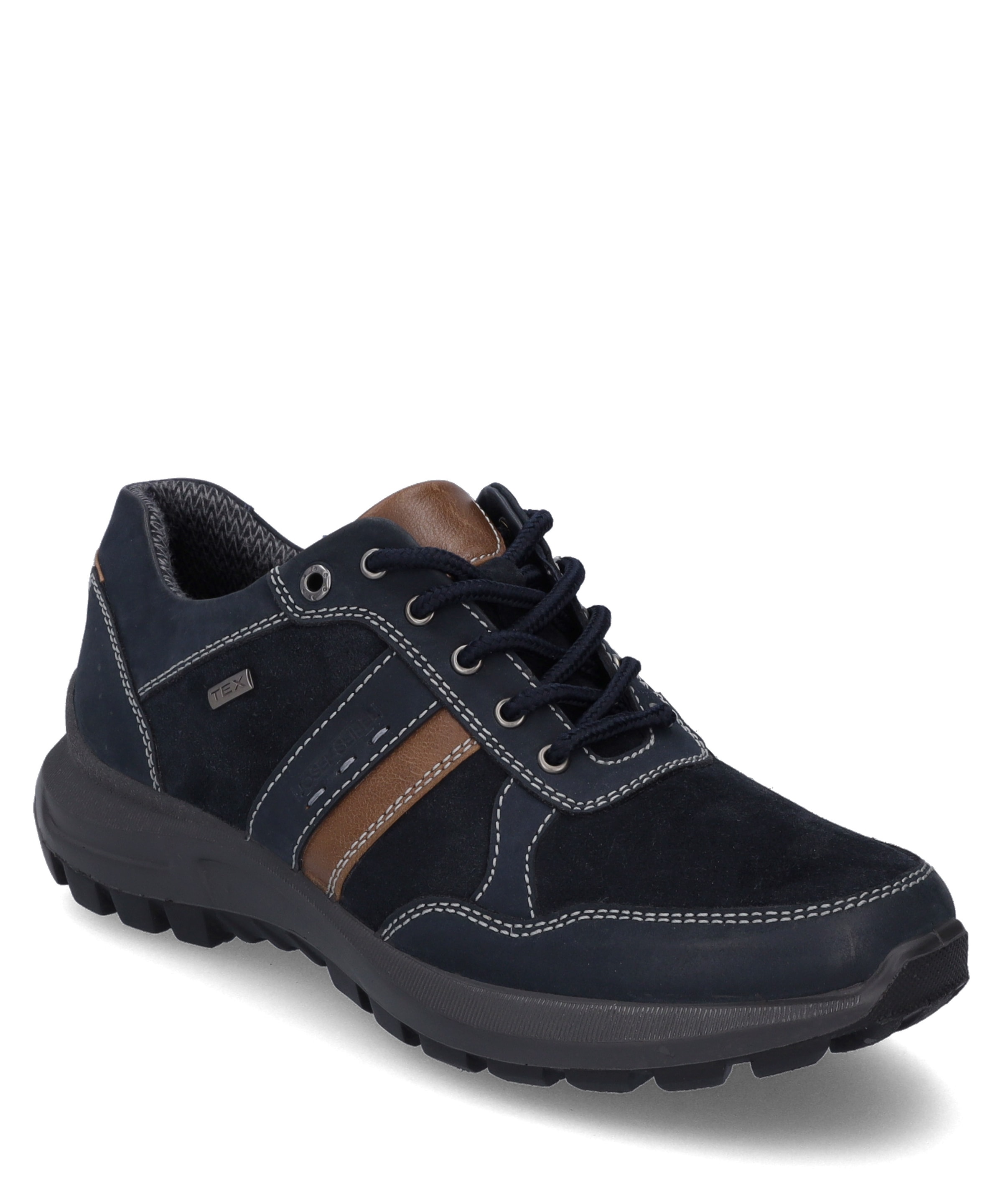 Josef Seibel Schnürschuh »Stefan 50, indigo-kombi«