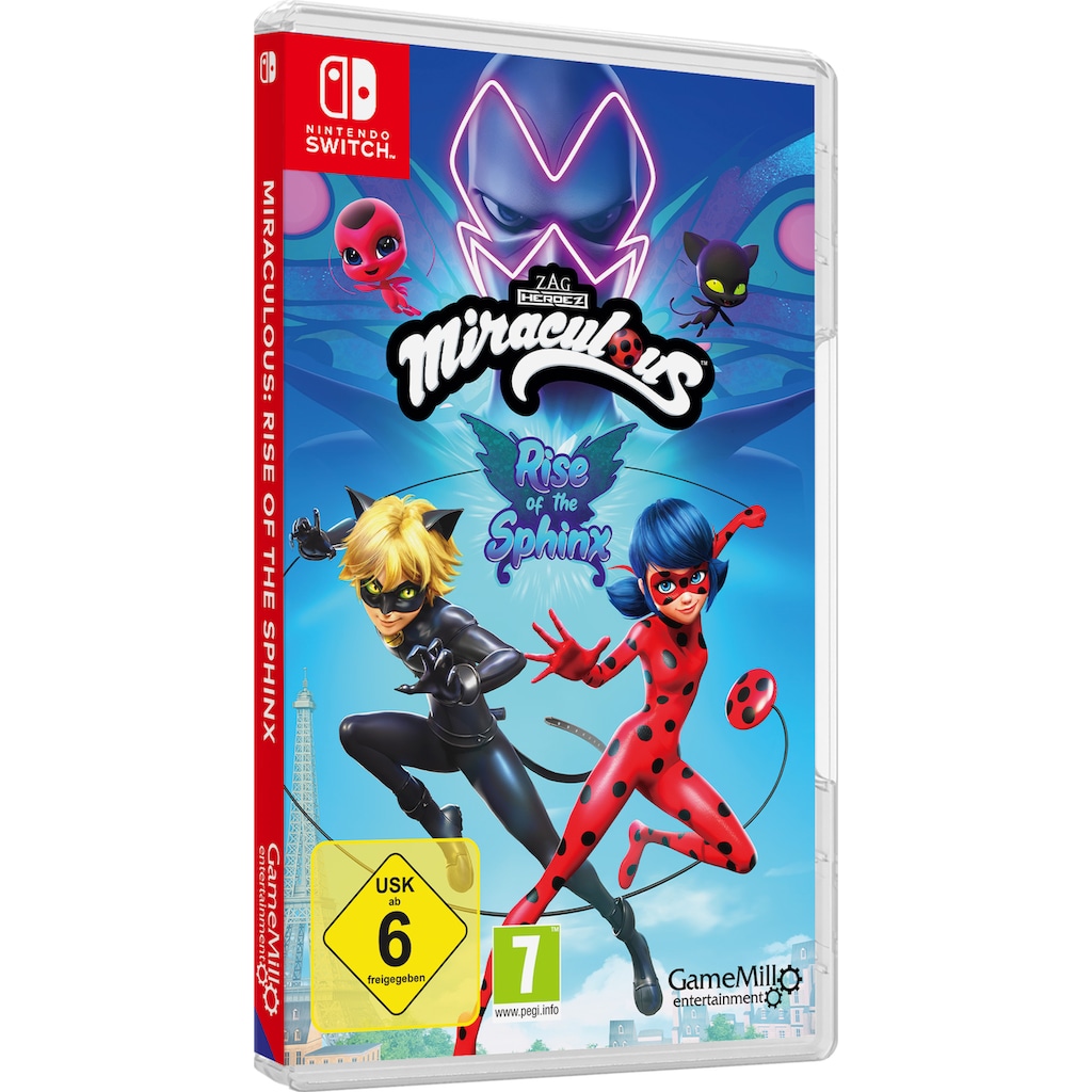 Nintendo Switch Spielesoftware »Miraculous -Rise of the Sphinx«, Nintendo Switch